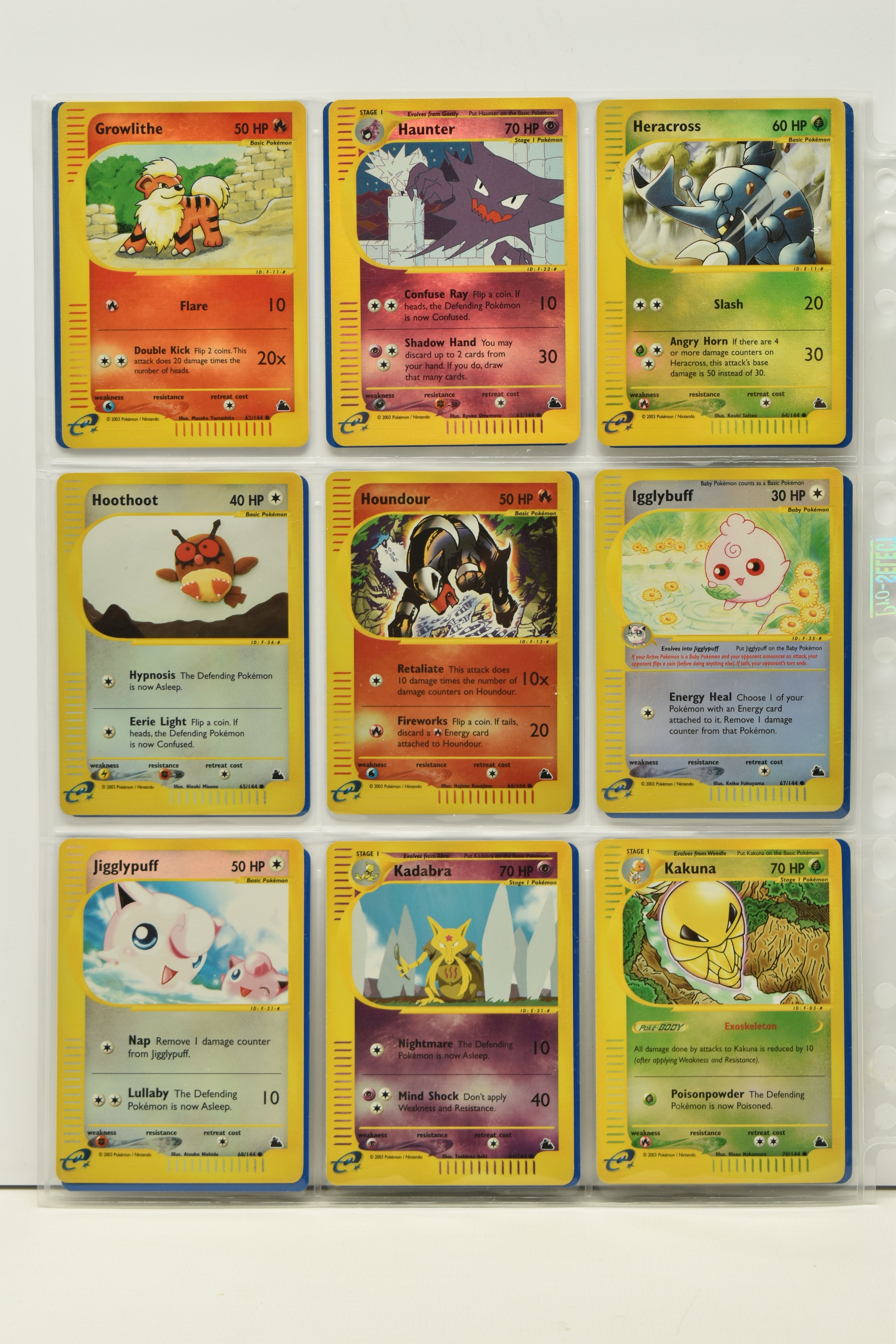POKEMON COMPLETE SKYRIDGE MASTER SET, all cards are present, including all the secret rare cards and - Image 28 of 37