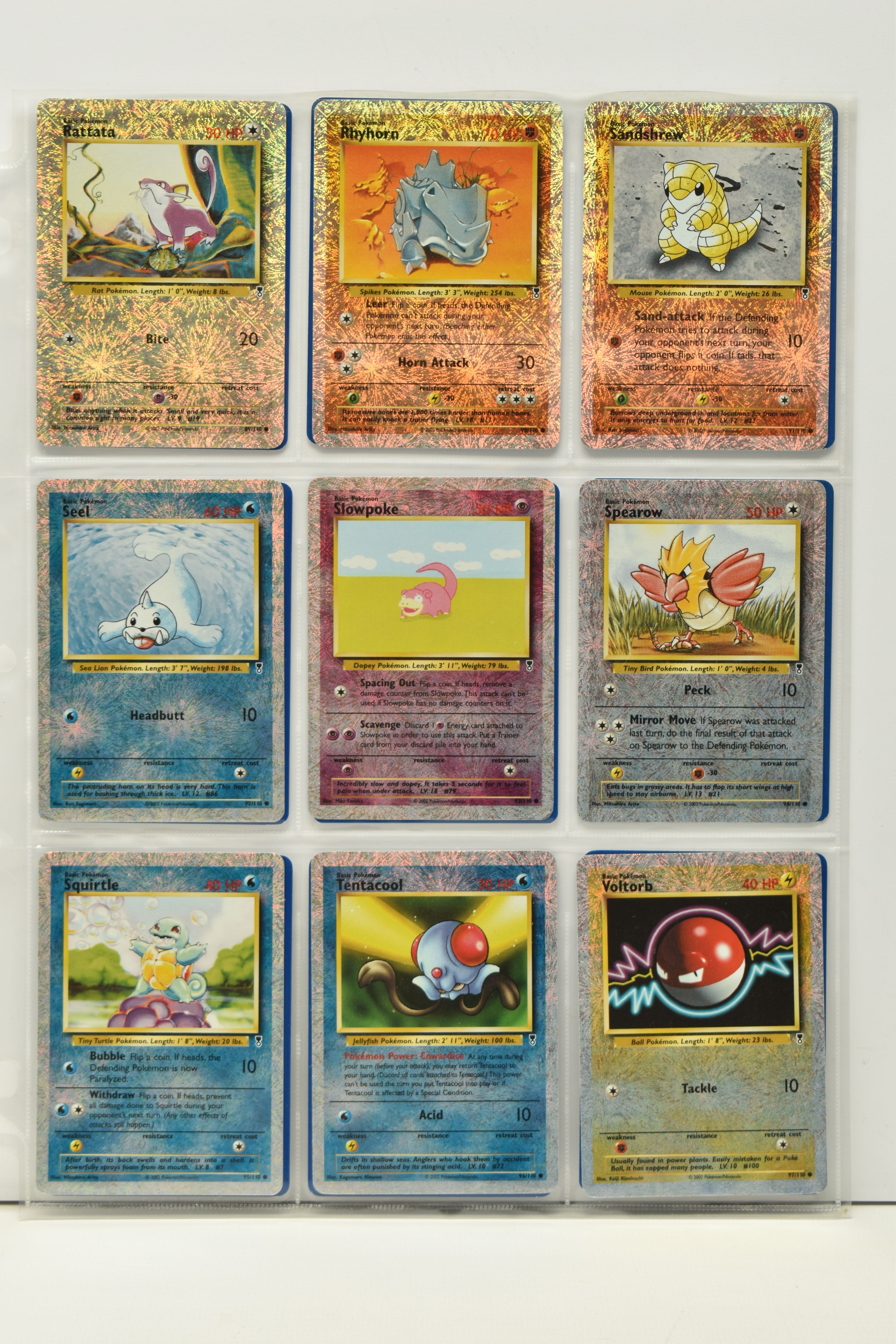 POKEMON COMPLETE LEGENDARY COLLECTION MASTER SET, all cards are present, including their reverse - Image 23 of 25