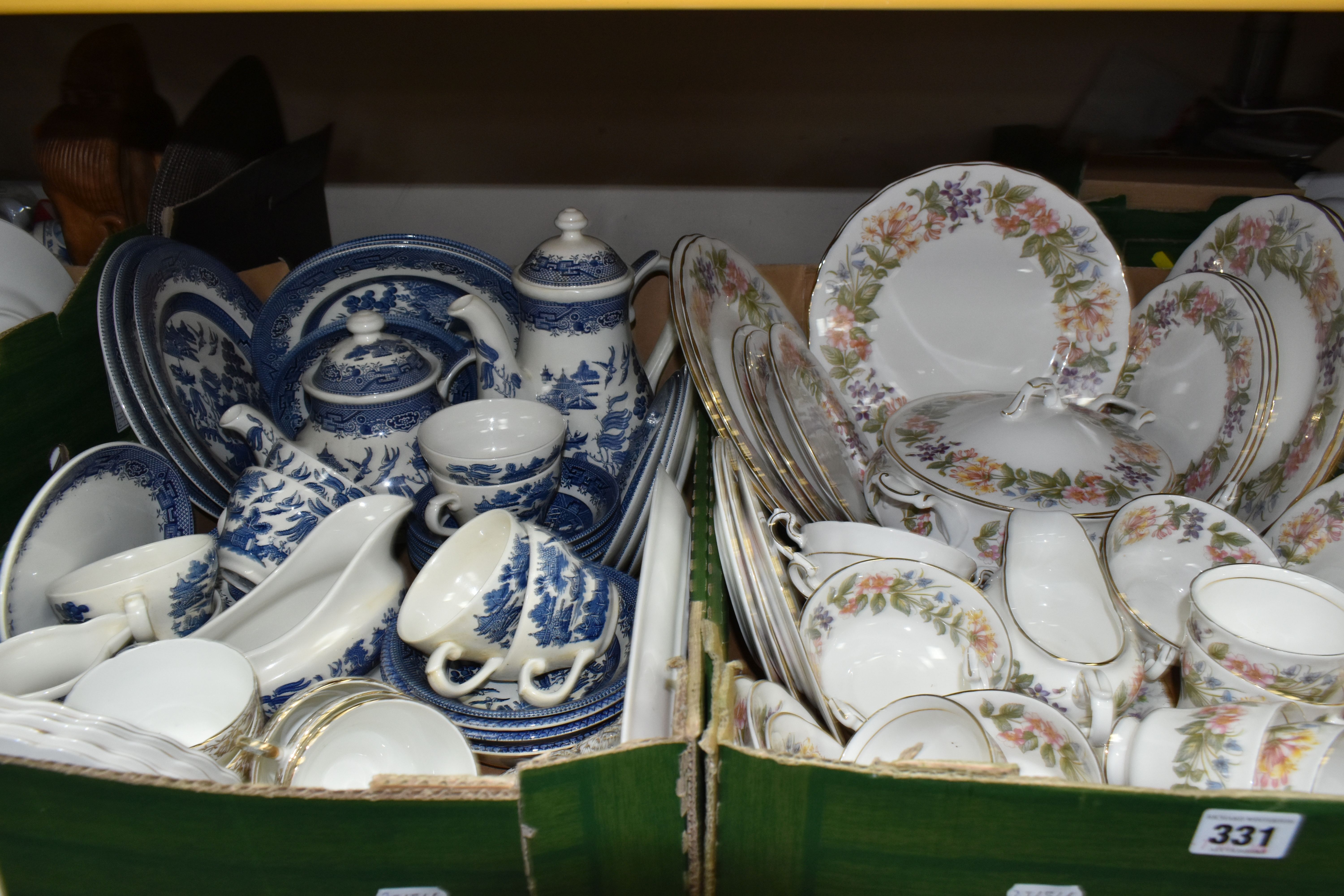 TWO BOXES OF DINNER WARE, comprising thirty eight pieces of Paragon 'Country Lane', thirty pieces of - Image 2 of 4