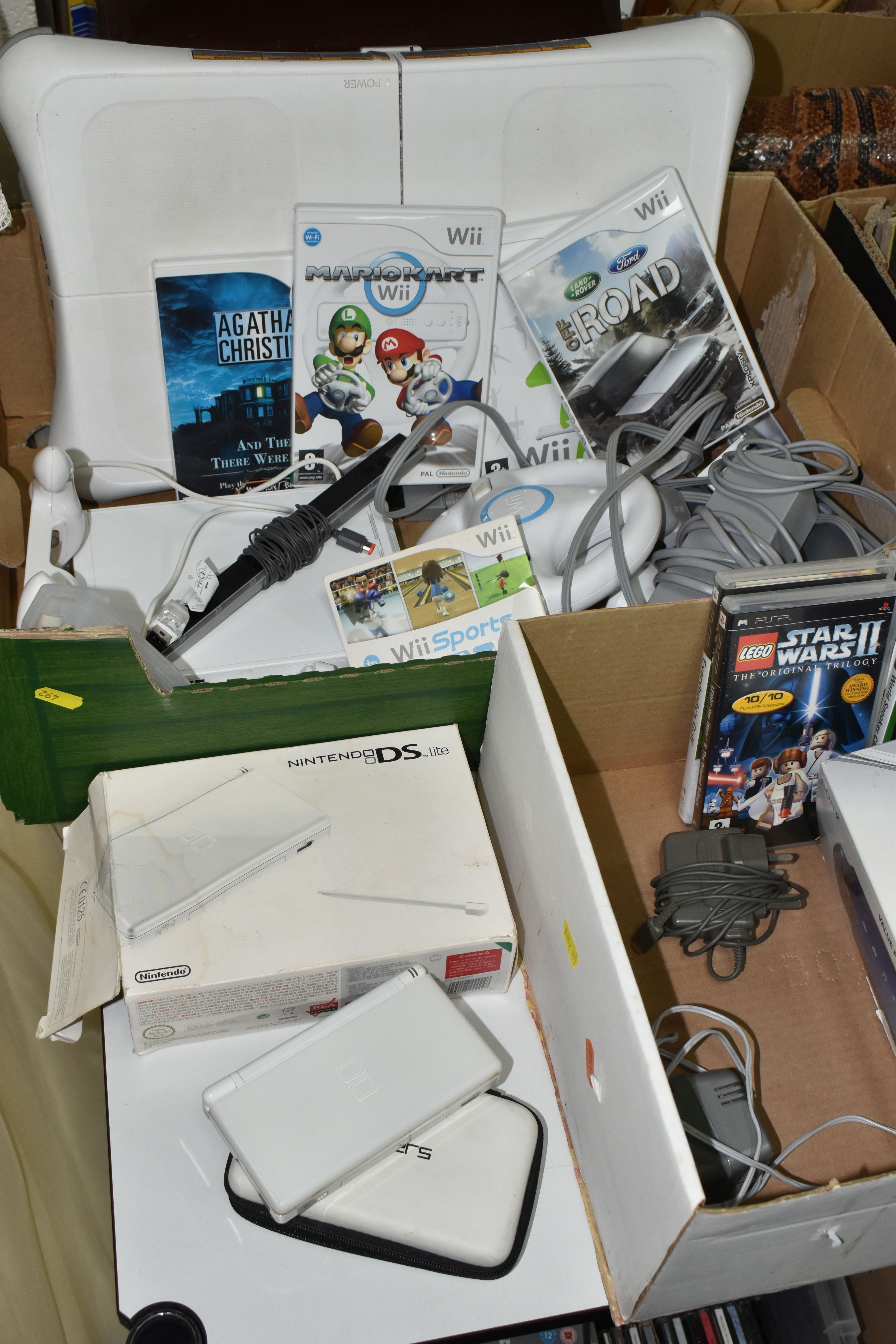 NINTENDO DS, NINTENDO WII, SONY PSP, GAMES, AND ACCESSORIES, games include Mario Kart Wii (Wii), Wii - Image 5 of 10