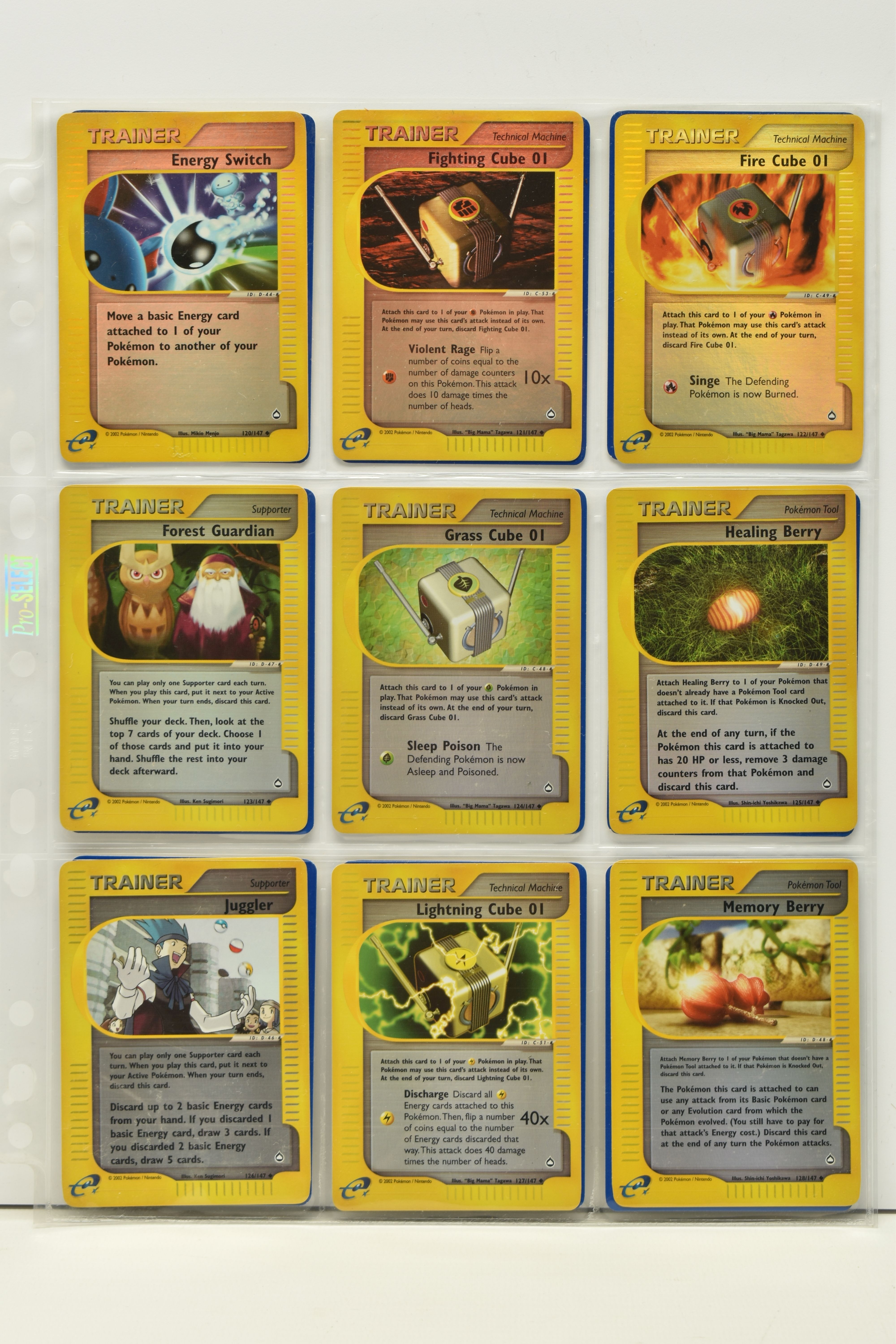 POKEMON COMPLETE AQUAPOLIS MASTER SET, all cards are present, including the secret rare Kingdra, - Image 35 of 38