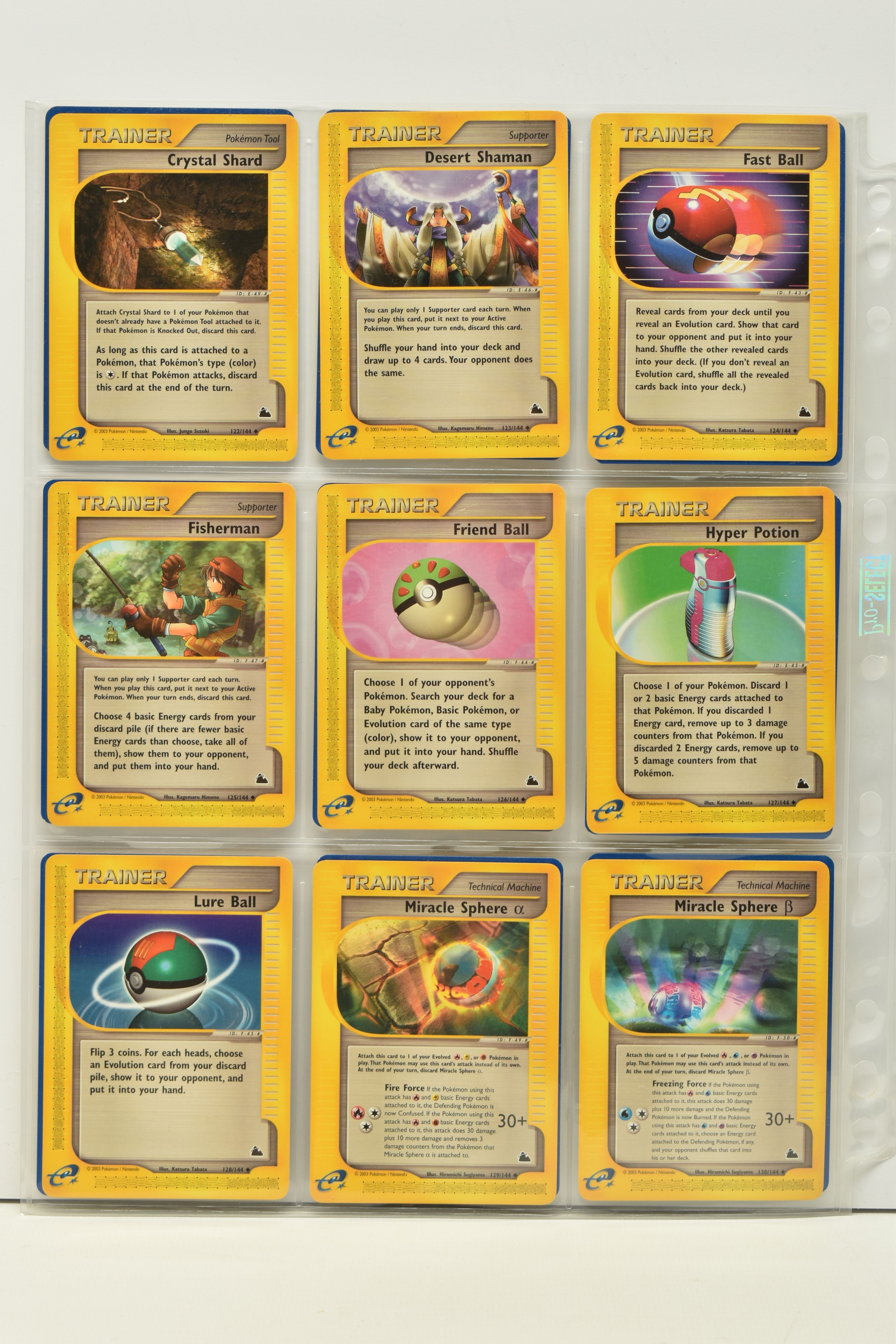 POKEMON COMPLETE SKYRIDGE MASTER SET, all cards are present, including all the secret rare cards and - Image 18 of 37
