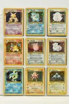 POKEMON COMPLETE BASE SET 2, all 130 cards are present, condition ranges from lightly played to