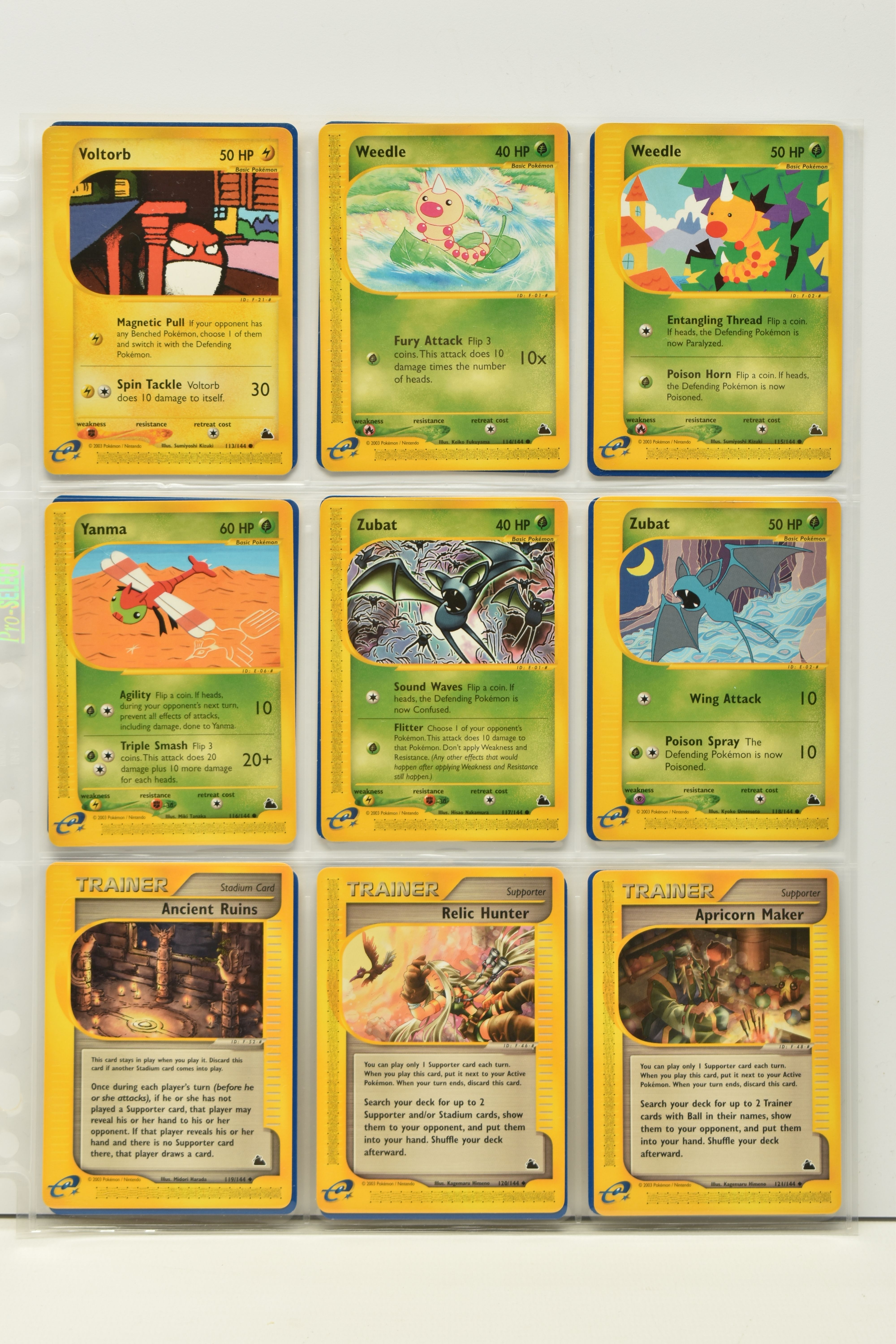 POKEMON COMPLETE SKYRIDGE MASTER SET, all cards are present, including all the secret rare cards and - Image 17 of 37