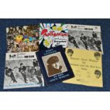 THE BEATLES OFFICIAL FAN CLUB CHRISTMAS RECORDS, a copy of the first one from 1963, two copies of