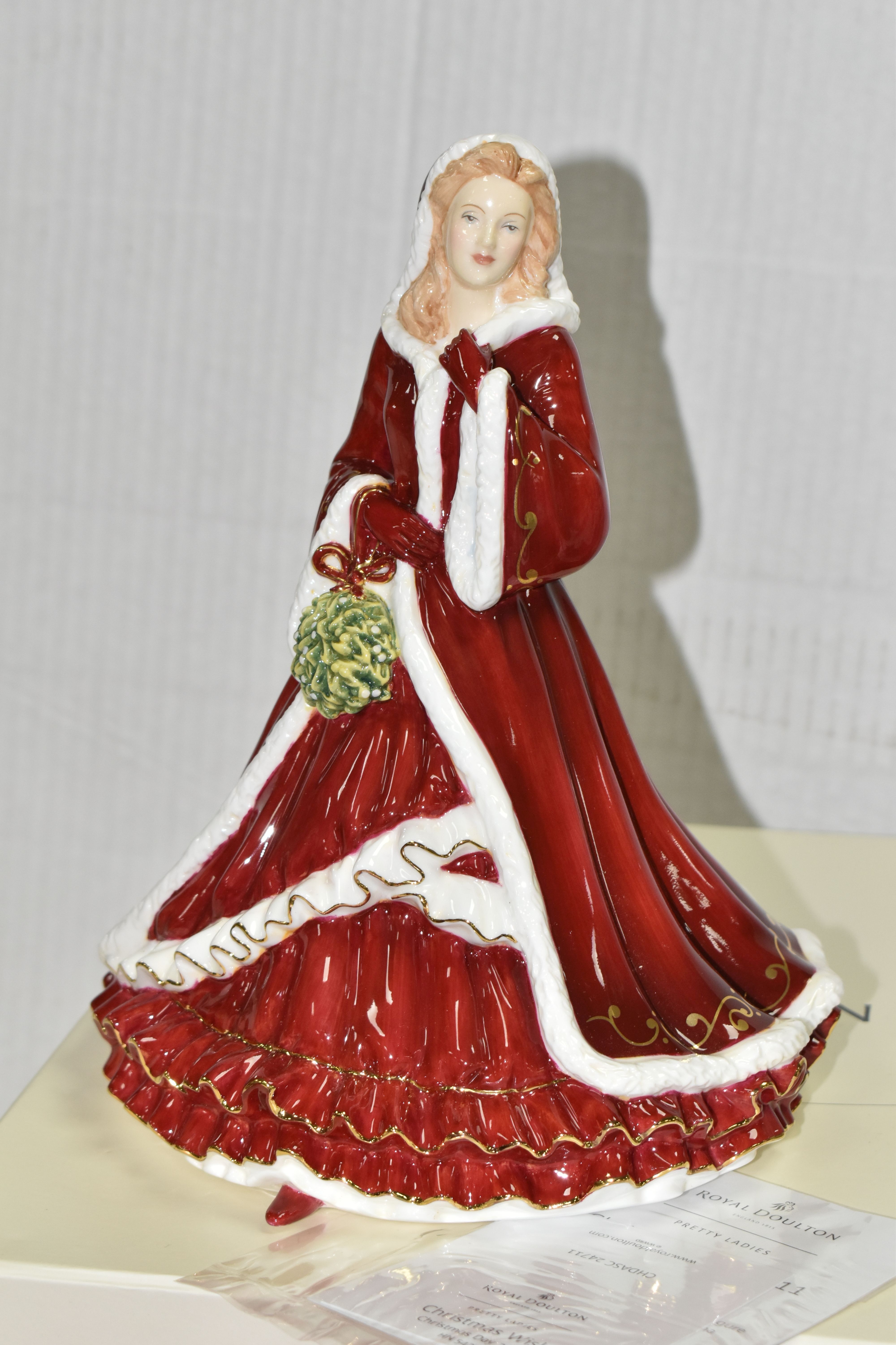 FOUR BOXED ROYAL DOULTON CHRISTMAS DAY FIGURINES, comprising Christmas Day 2000 HN4242, 2005 HN4723, - Image 2 of 6