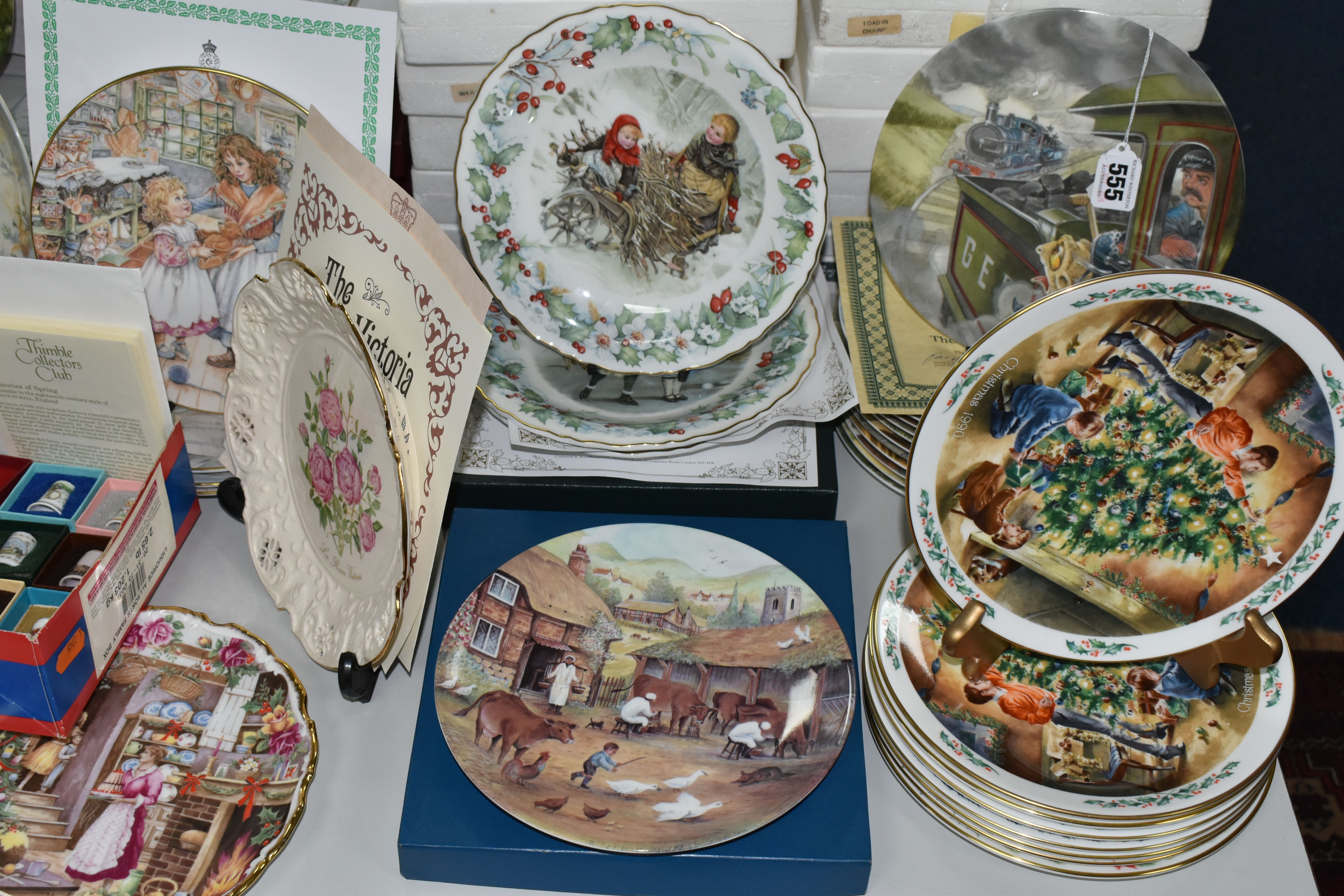 SEVENTY FOUR ROYAL DOULTON, WEDGWOOD, ROYAL WORCESTER AND COALPORT COLLECTORS PLATES, AND THIRTY TWO - Image 2 of 7