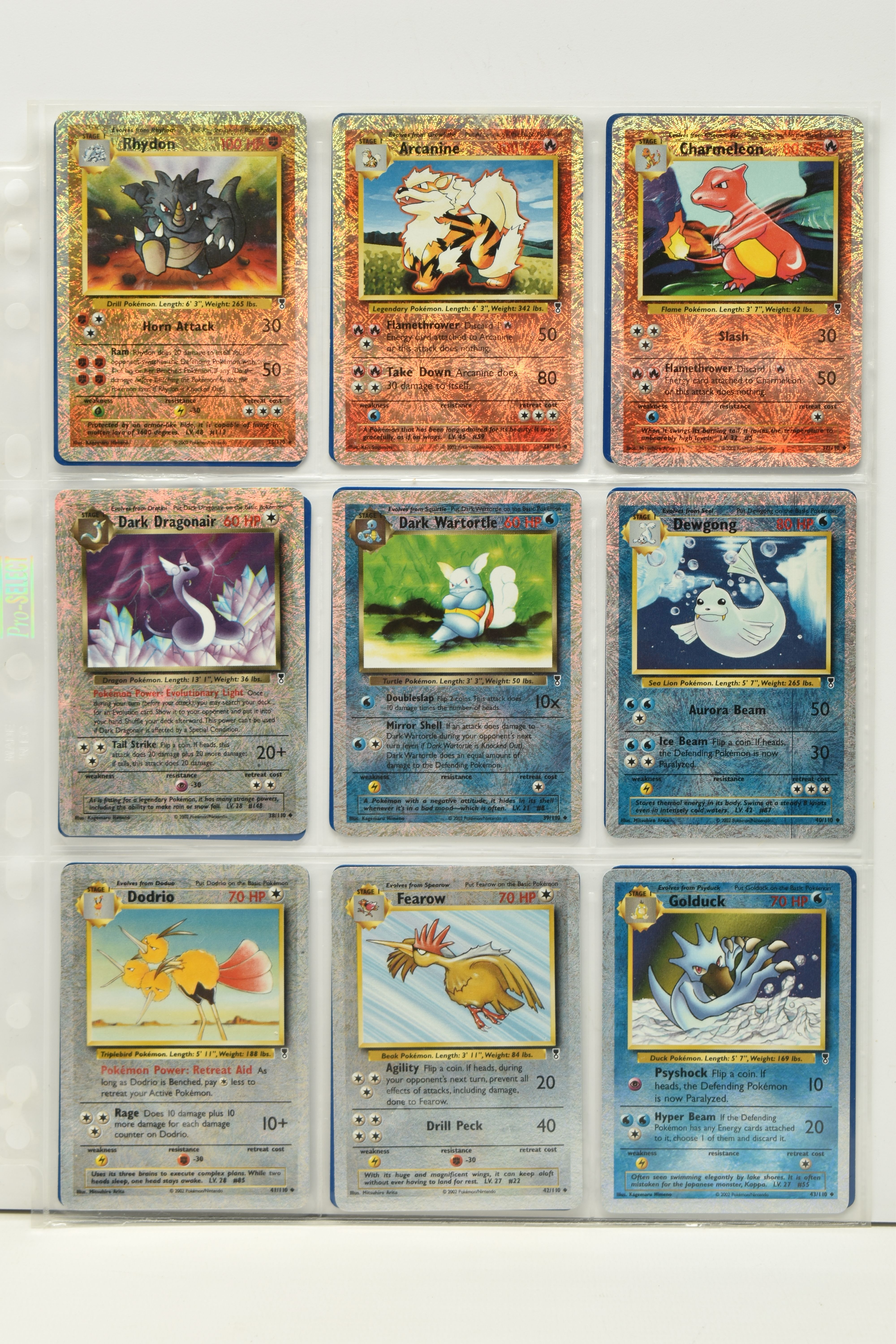 POKEMON COMPLETE LEGENDARY COLLECTION MASTER SET, all cards are present, including their reverse - Image 17 of 25