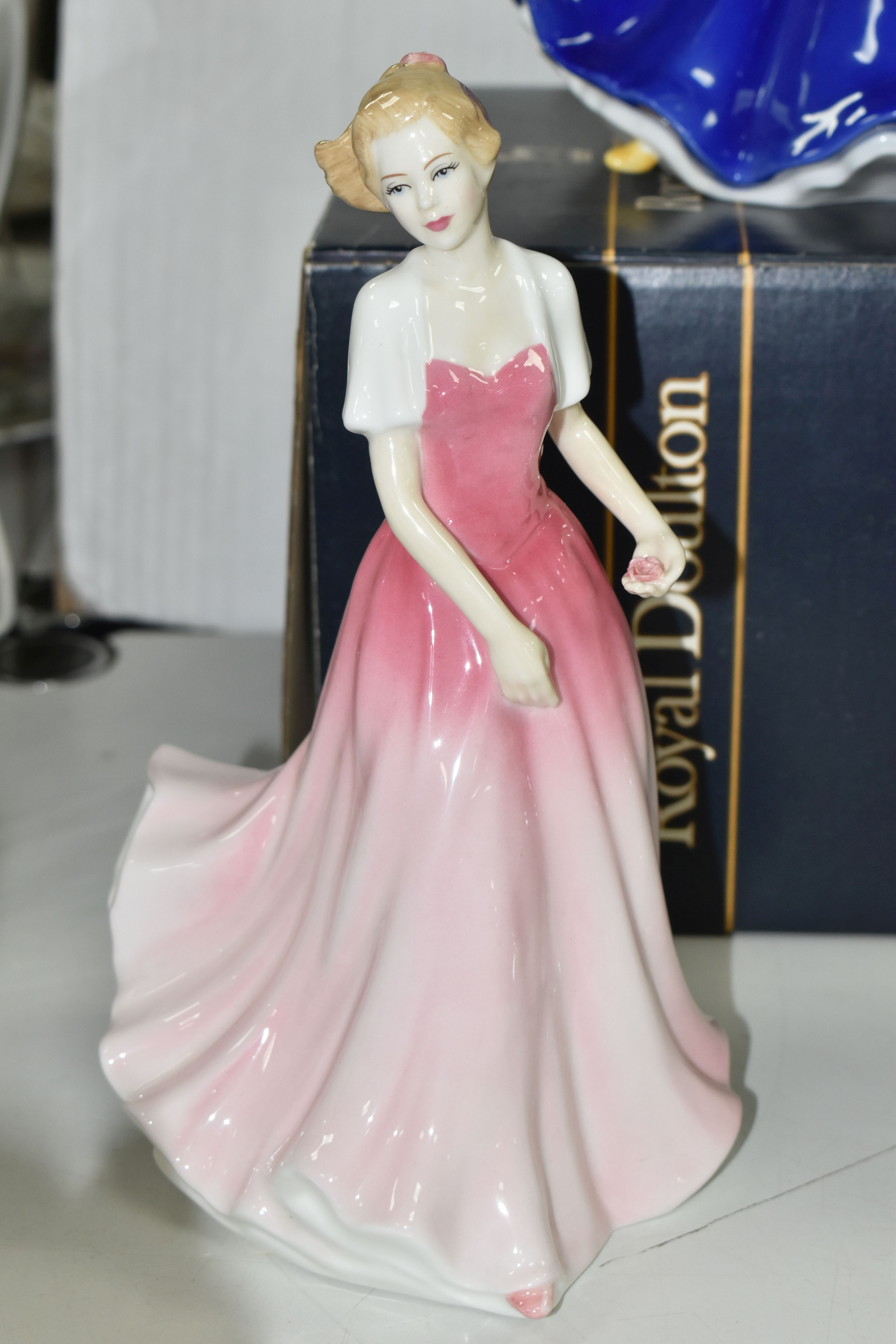 SIX ROYAL DOULTON FIGURINES, comprising Becky HN2740, Patricia HN2715, My Best Friend HN3011, - Image 6 of 8