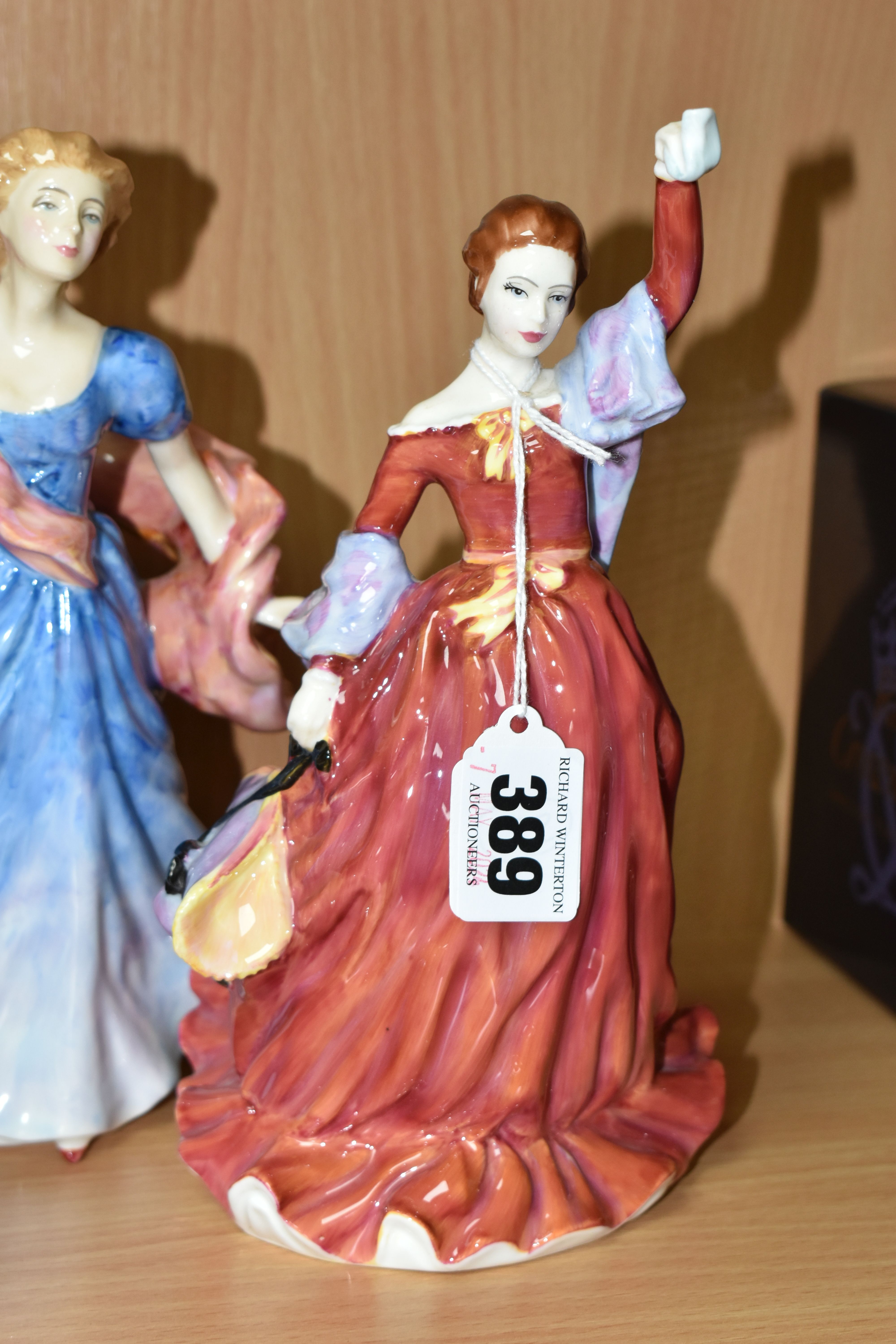 FIVE ROYAL DOULTON FIGURINES, comprising Fond Farewell HN3815, Specially for You HN4232, Morning - Image 2 of 7