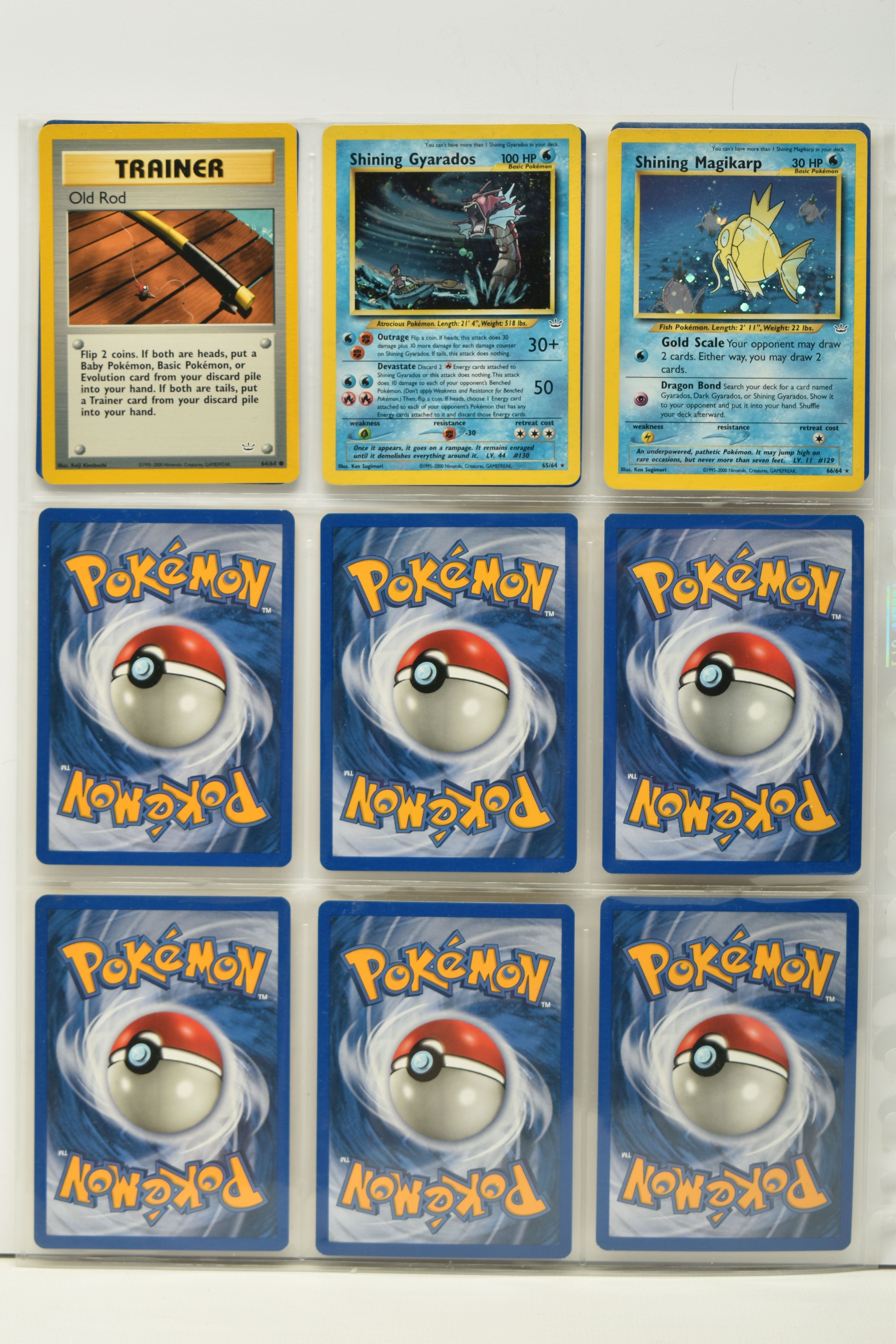 POKEMON COMPLETE NEO REVELATION SET, all 66 cards are present, including the secret rare Shining - Image 8 of 8