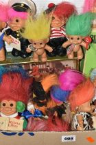 A COLLECTION OF ASSORTED MODERN VINYL TROLL FIGURES, assorted sizes and costumes, majority by Russ
