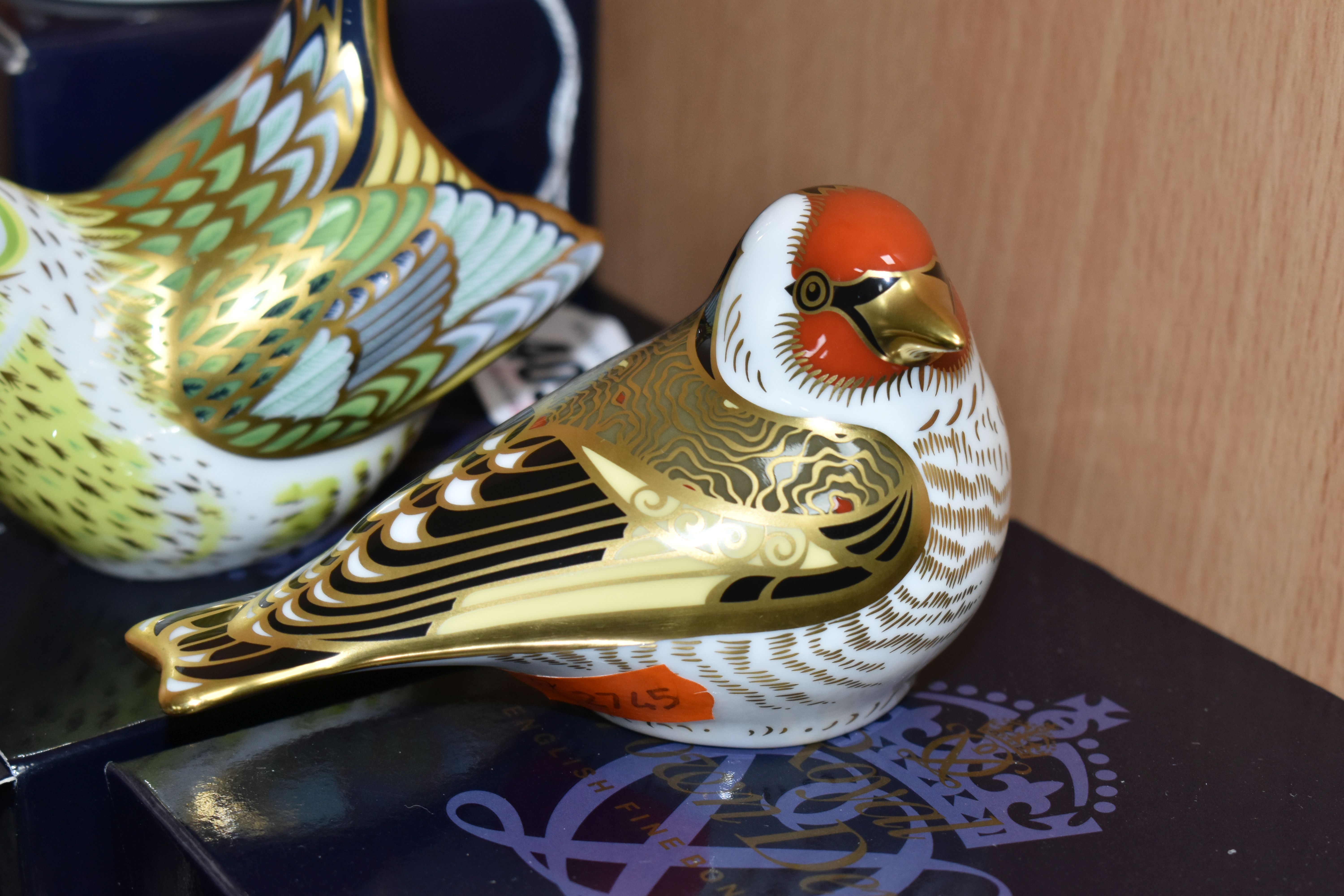 THREE BOXED ROYAL CROWN DERBY PAPERWEIGHTS, comprising Royal Crown Derby Collectors Guild - Image 2 of 5