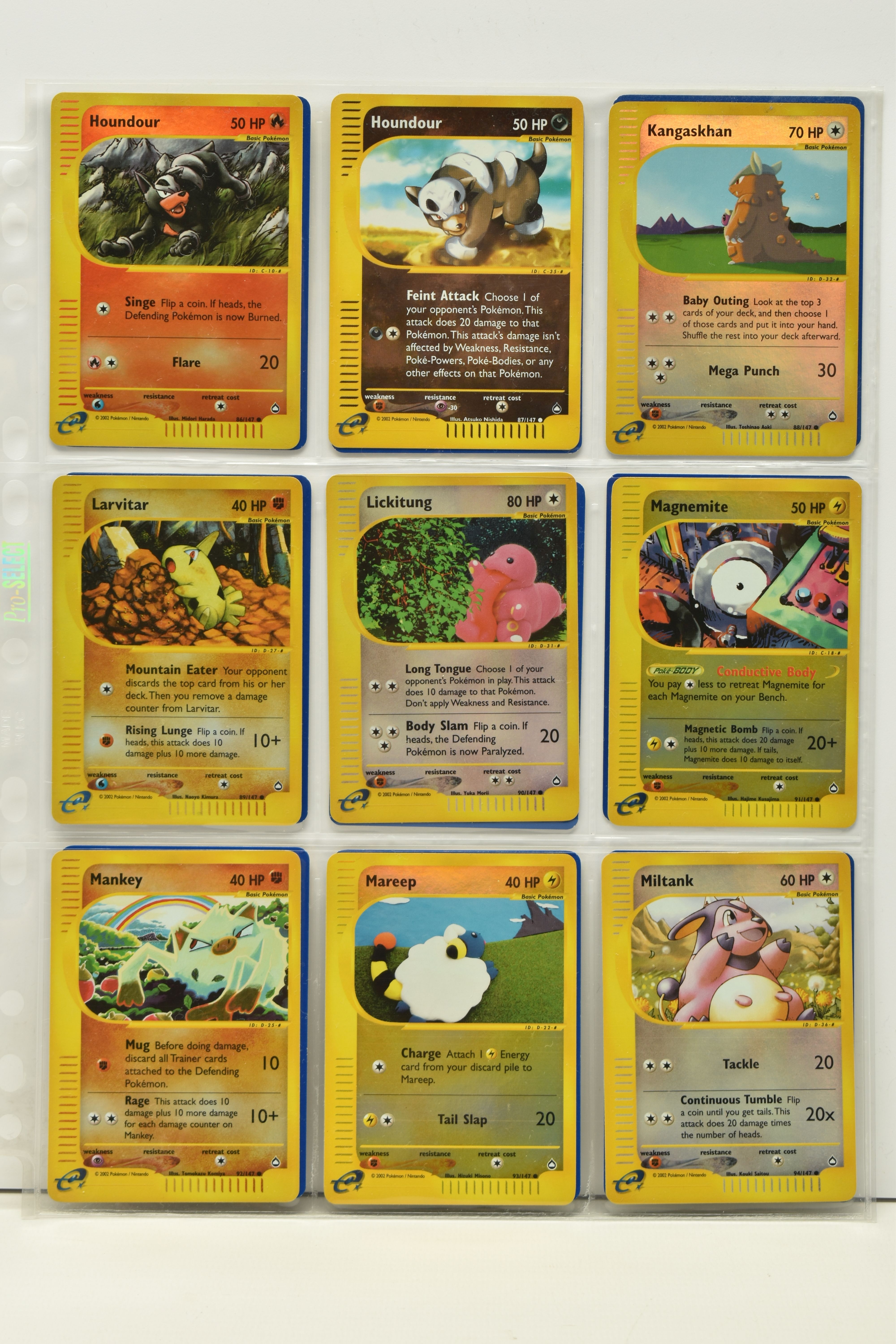 POKEMON COMPLETE AQUAPOLIS MASTER SET, all cards are present, including the secret rare Kingdra, - Image 31 of 38