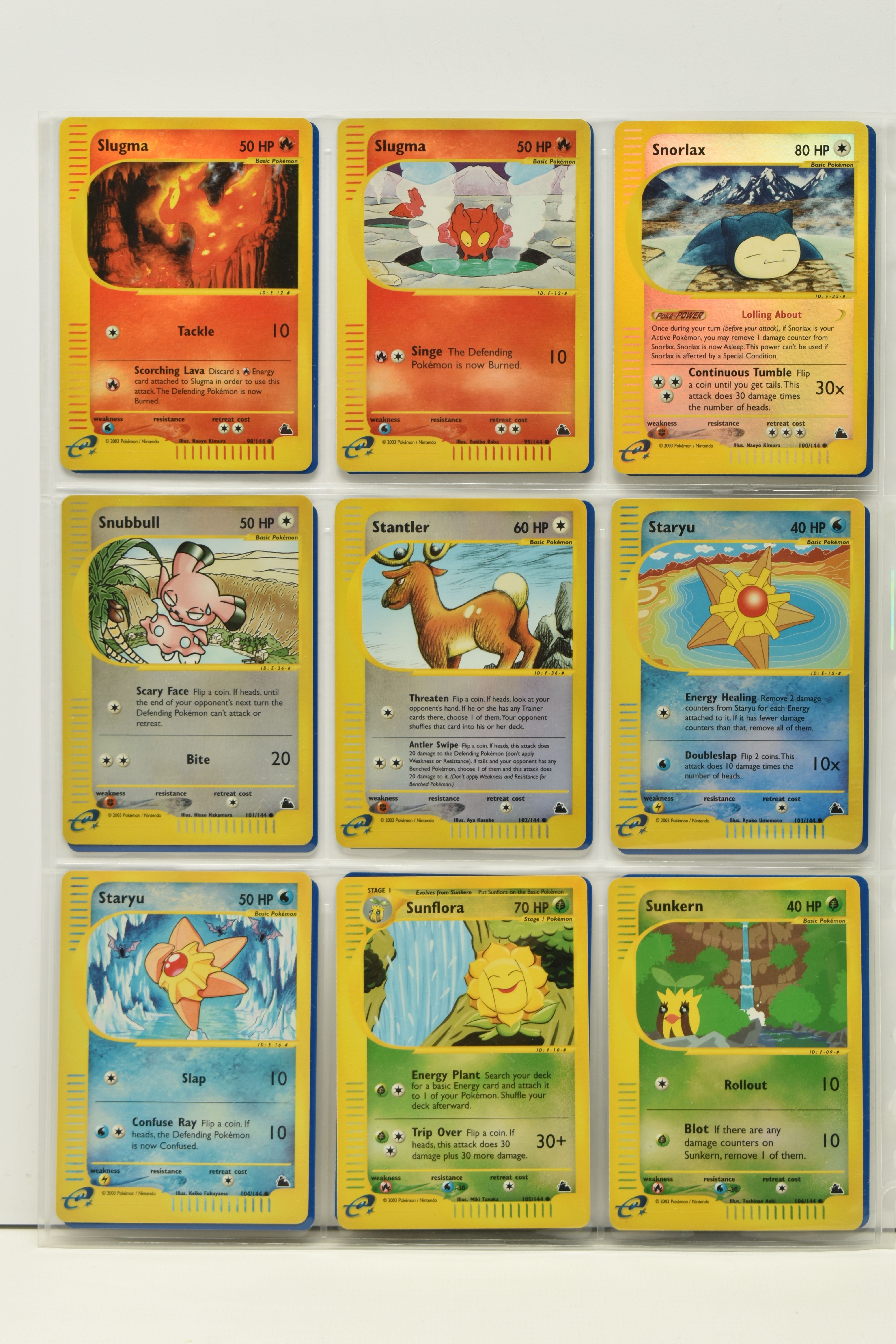 POKEMON COMPLETE SKYRIDGE MASTER SET, all cards are present, including all the secret rare cards and - Image 32 of 37