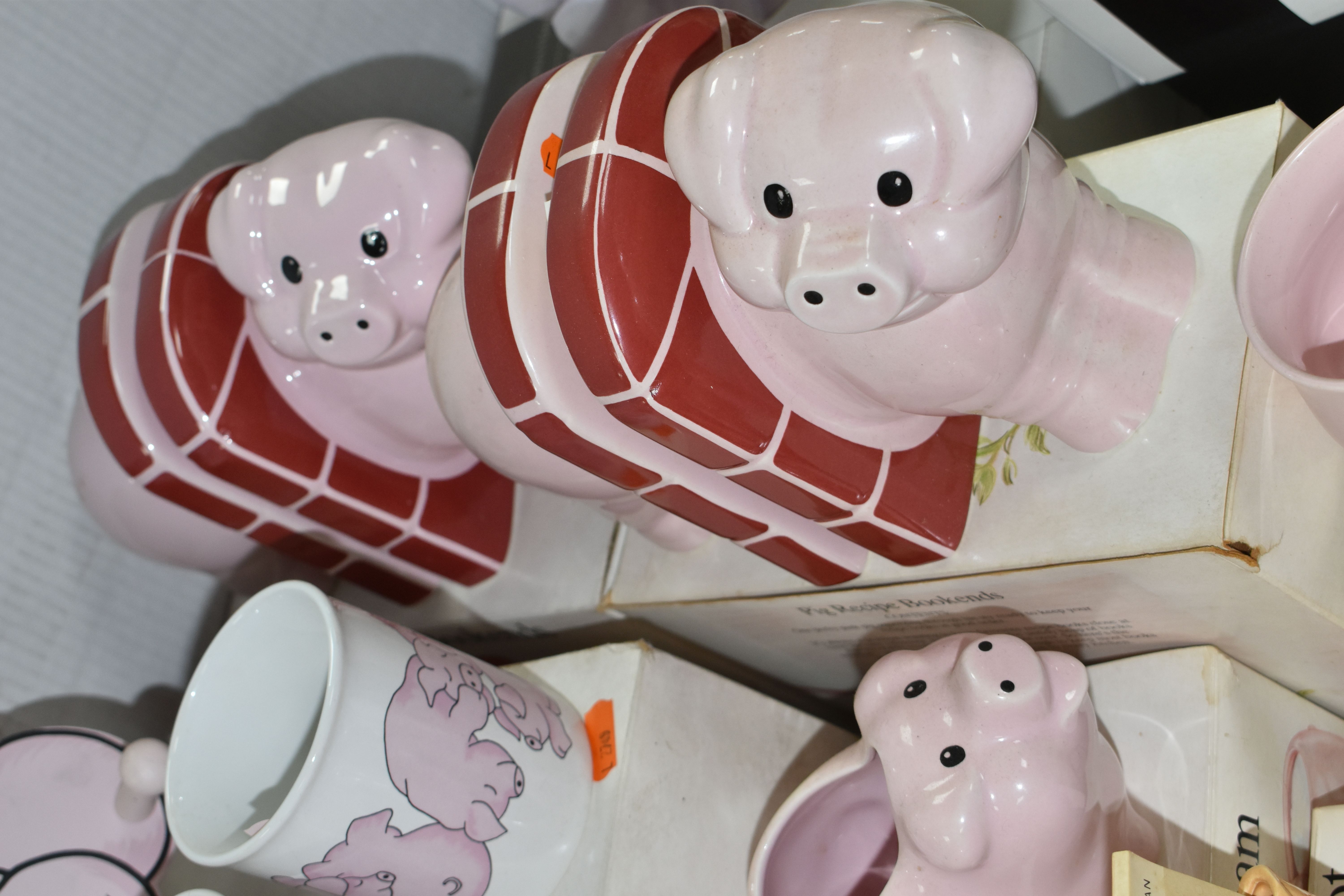 A COLLECTION OF PIG THEMED CERAMICS, to include five Wade Nat West piggy banks: Sir Nathaniel (toe - Image 4 of 6