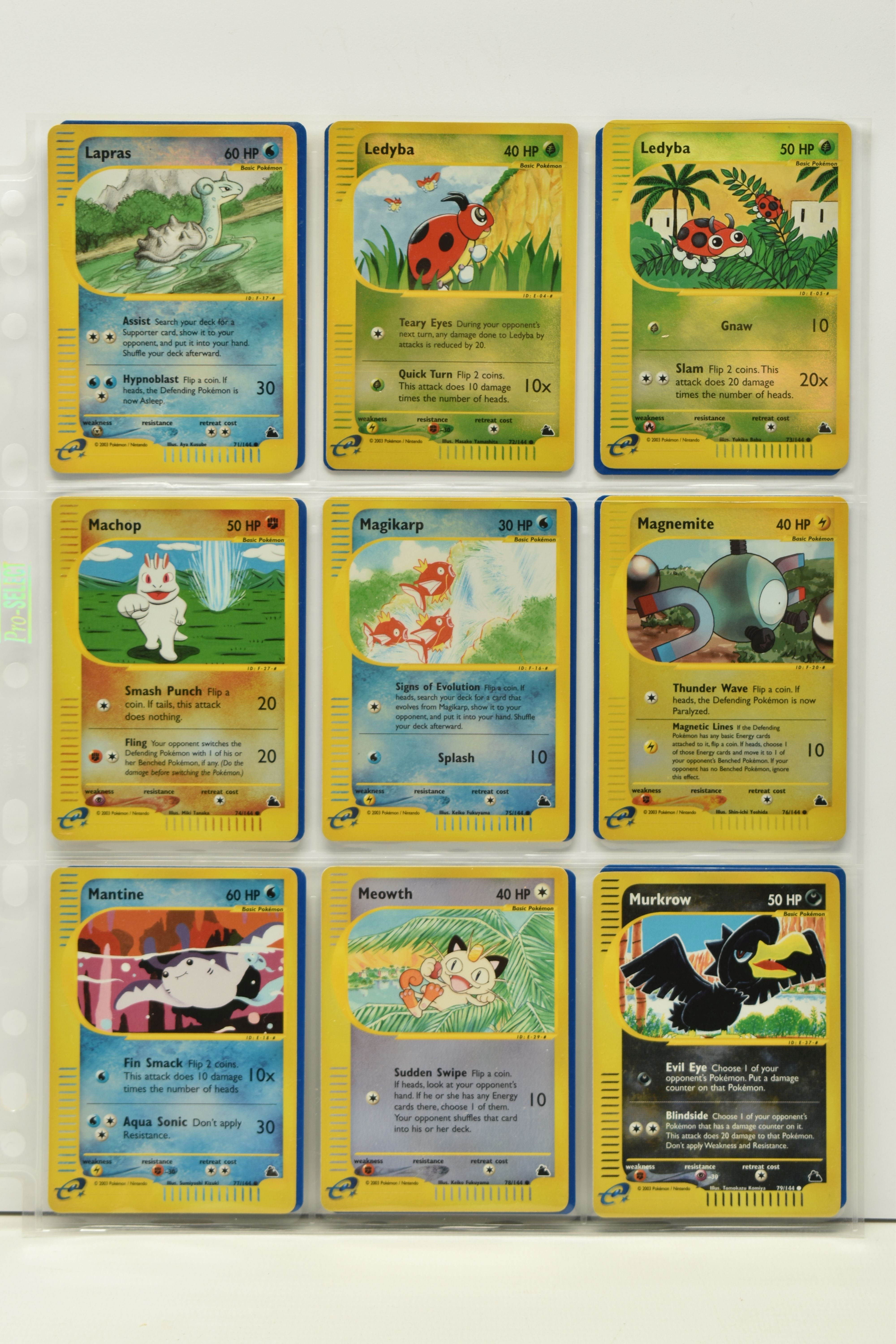 POKEMON COMPLETE SKYRIDGE MASTER SET, all cards are present, including all the secret rare cards and - Image 29 of 37