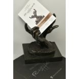 ROLF HARRIS (AUSTRALIA 1931-2023) 'INTUITION' a limited edition bronze sculpture of a pair of