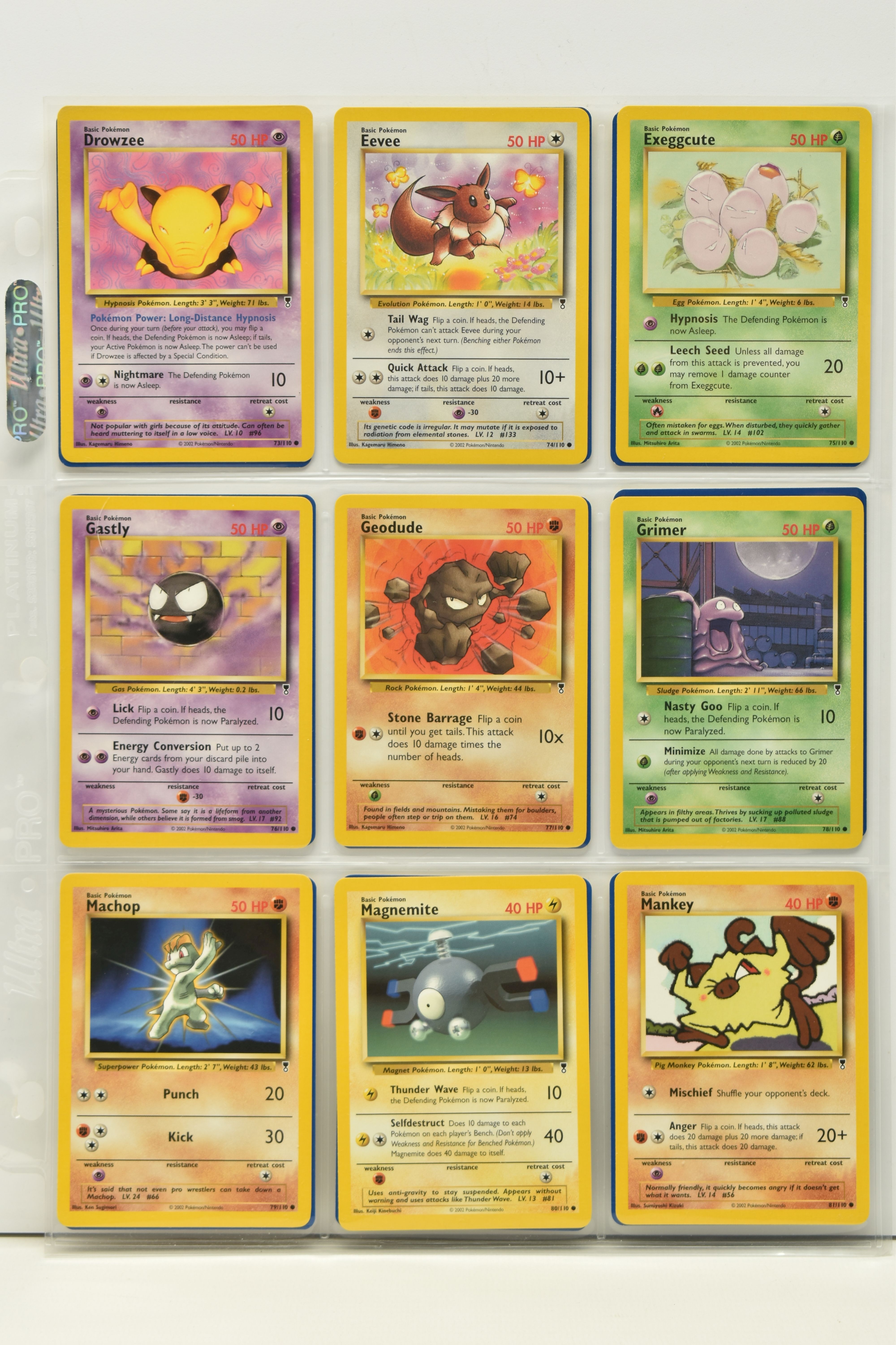 POKEMON COMPLETE LEGENDARY COLLECTION MASTER SET, all cards are present, including their reverse - Image 9 of 25