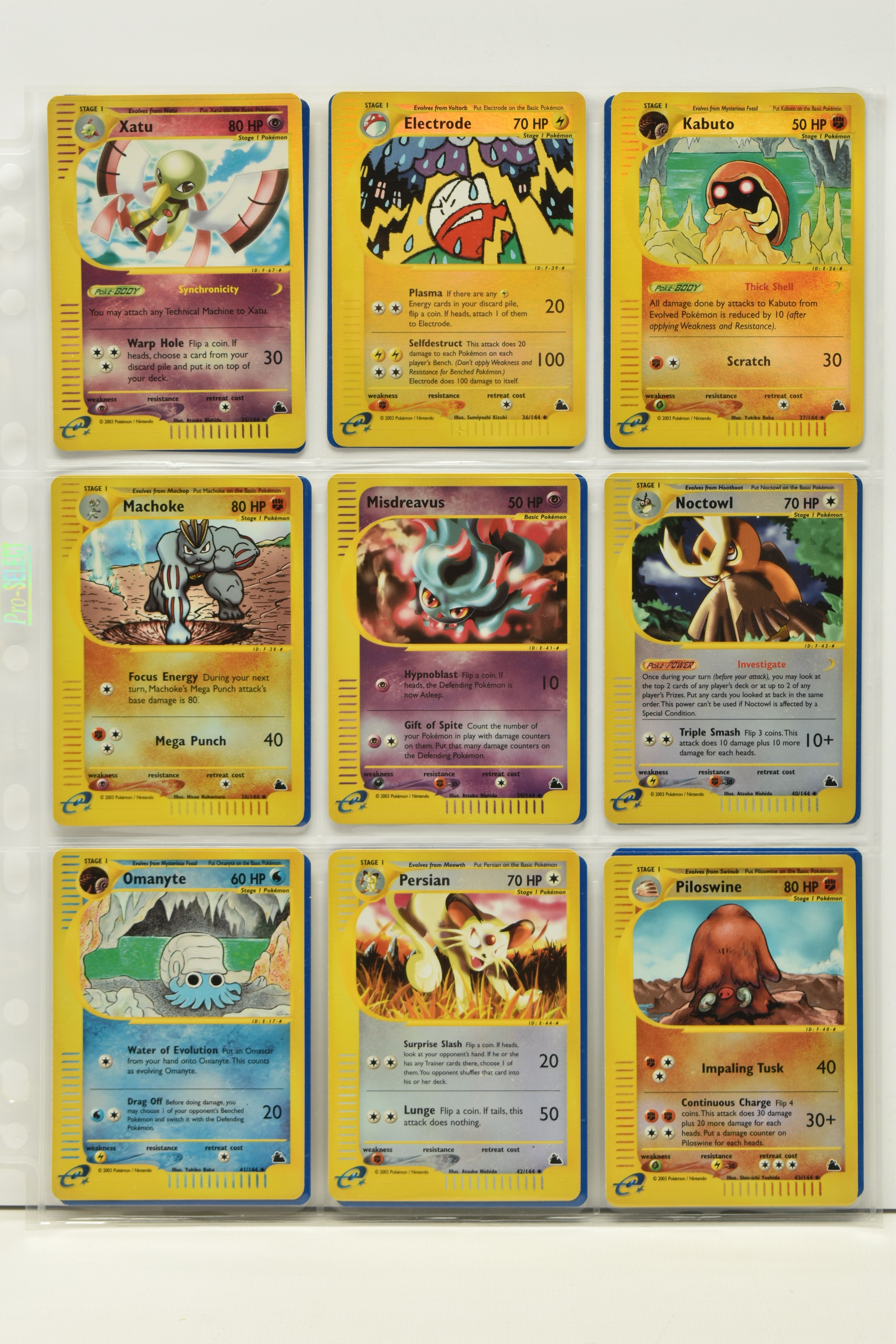 POKEMON COMPLETE SKYRIDGE MASTER SET, all cards are present, including all the secret rare cards and - Image 25 of 37