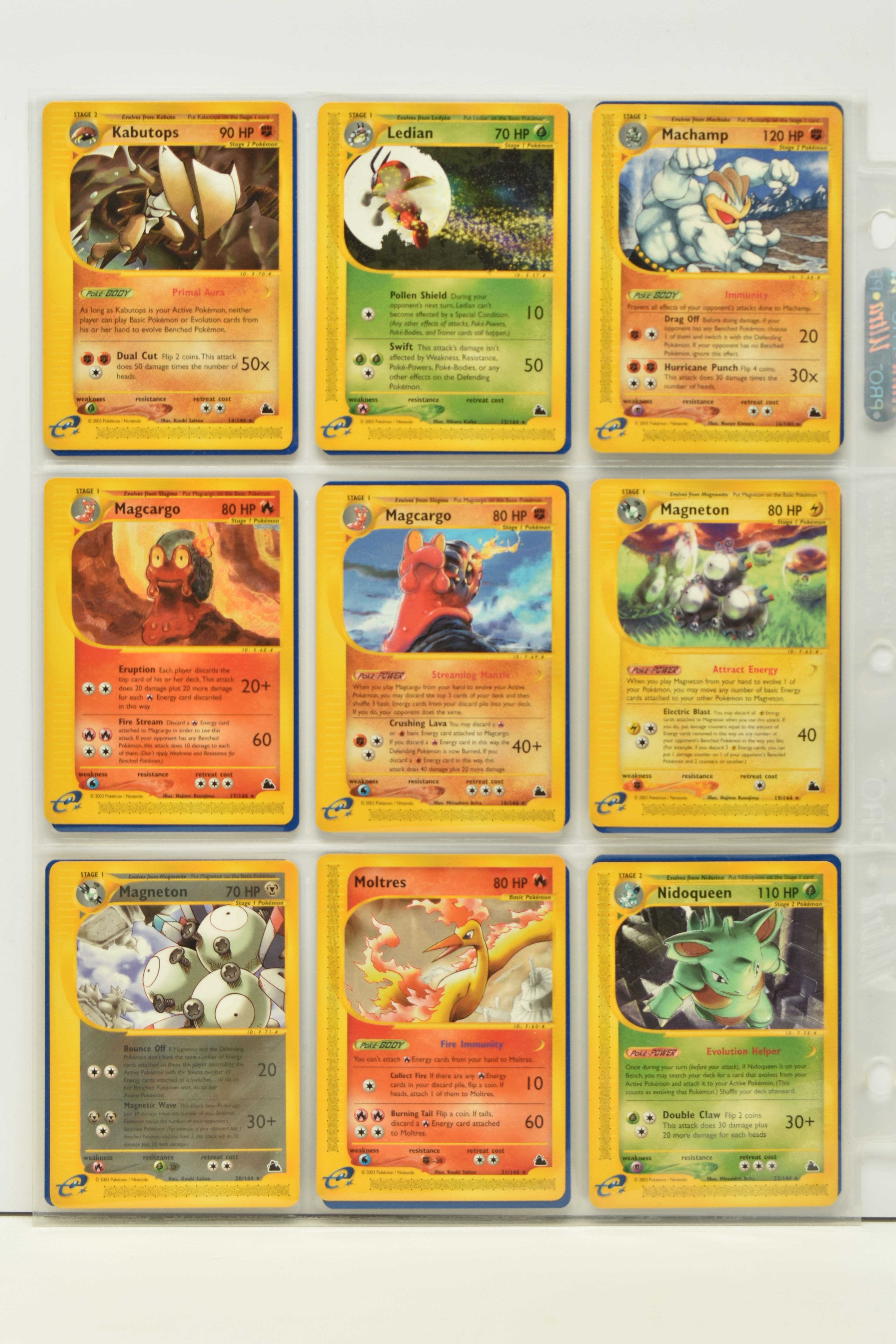 POKEMON COMPLETE SKYRIDGE MASTER SET, all cards are present, including all the secret rare cards and - Image 6 of 37