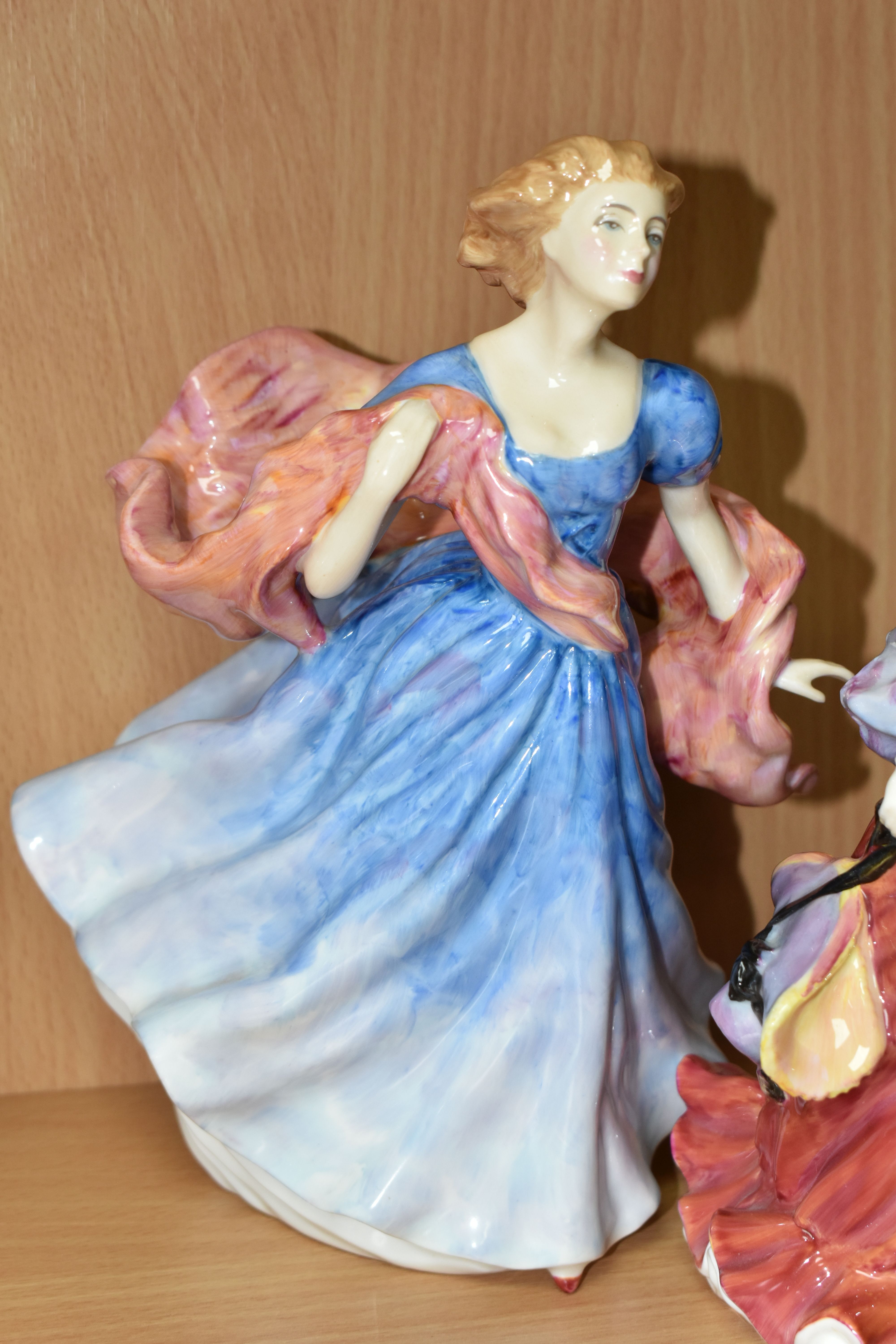 FIVE ROYAL DOULTON FIGURINES, comprising Fond Farewell HN3815, Specially for You HN4232, Morning - Image 5 of 7