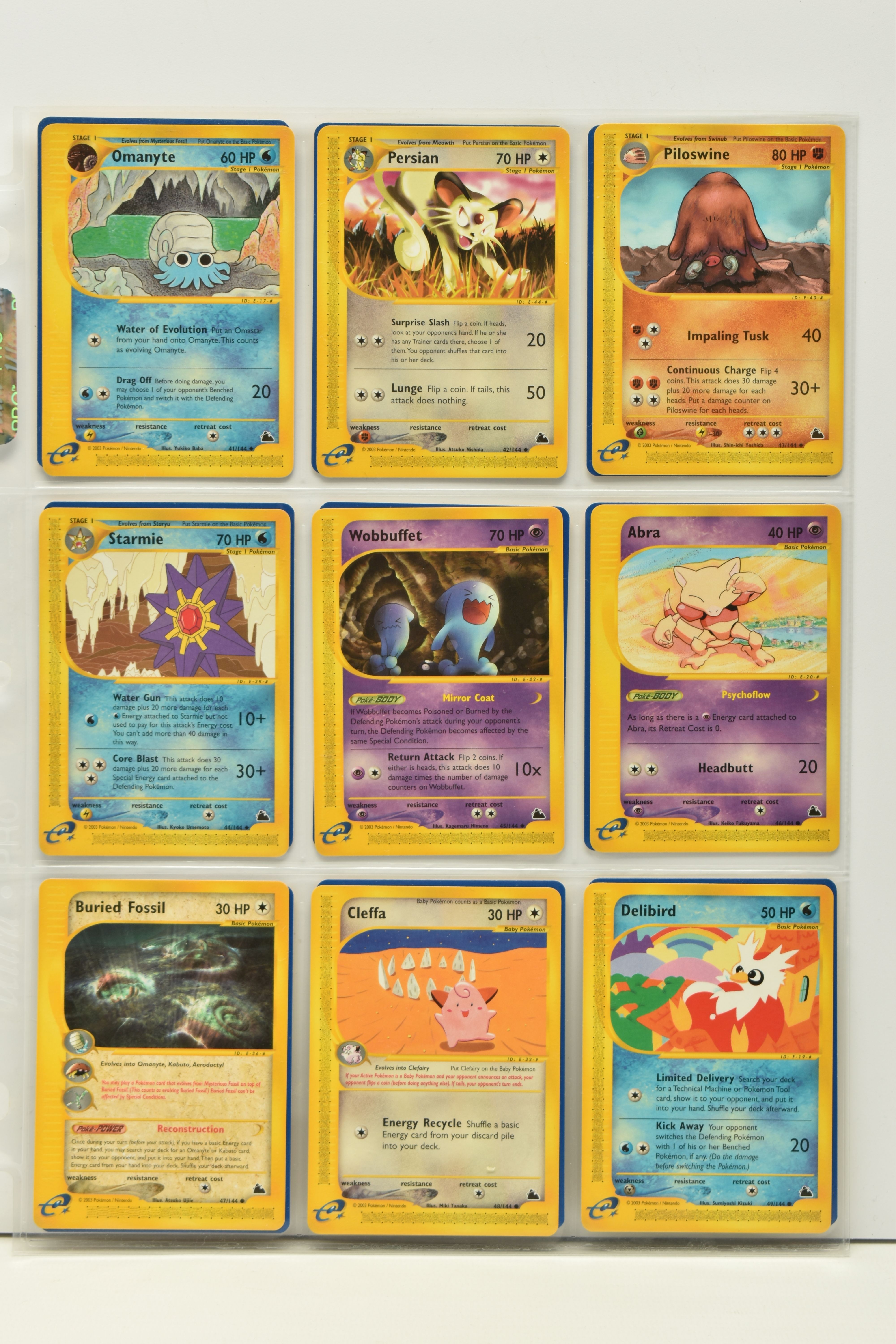 POKEMON COMPLETE SKYRIDGE MASTER SET, all cards are present, including all the secret rare cards and - Image 9 of 37