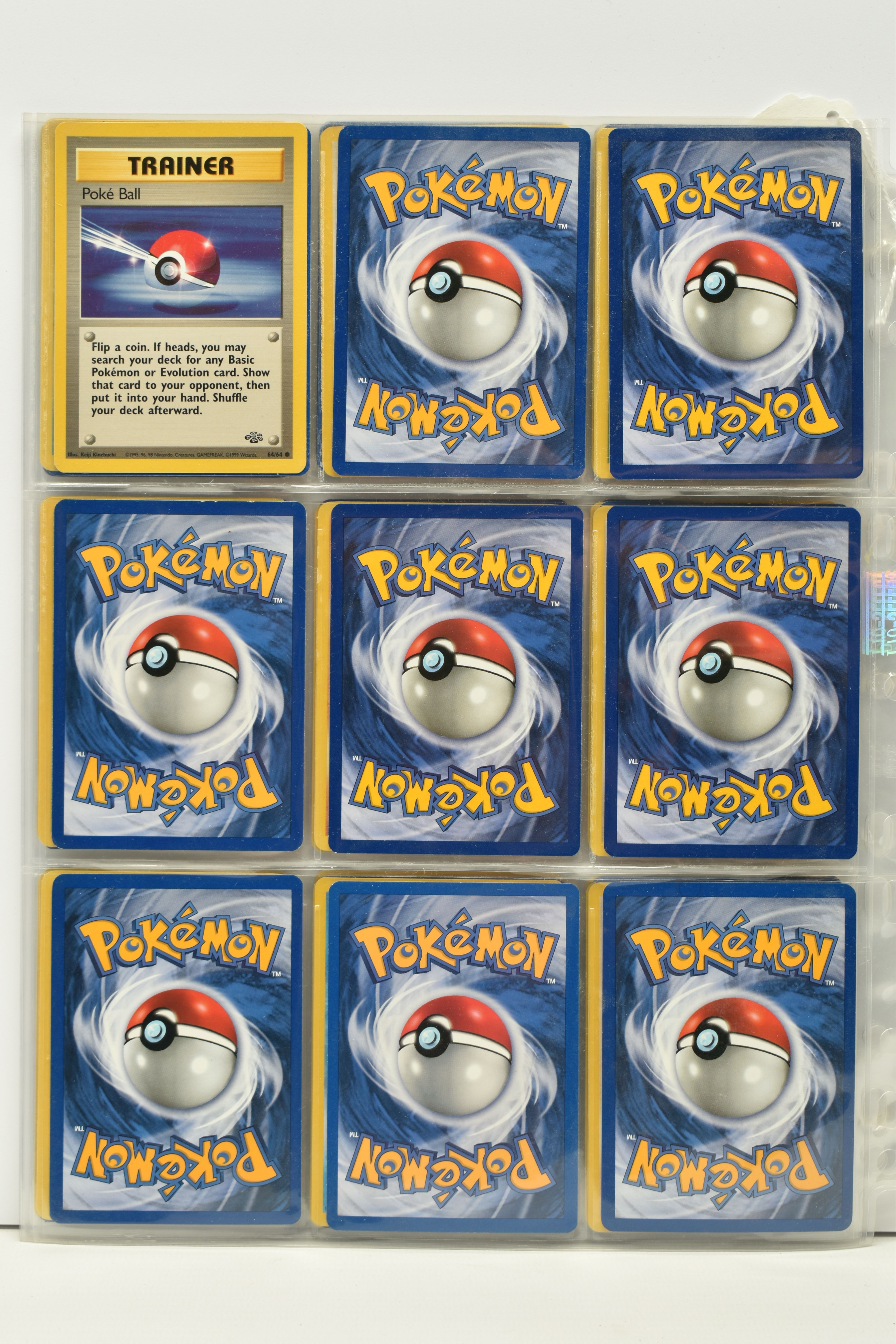 POKEMON COMPLETE JUNGLE SET, all 64 cards are present, no first editions are included, condition - Image 8 of 8