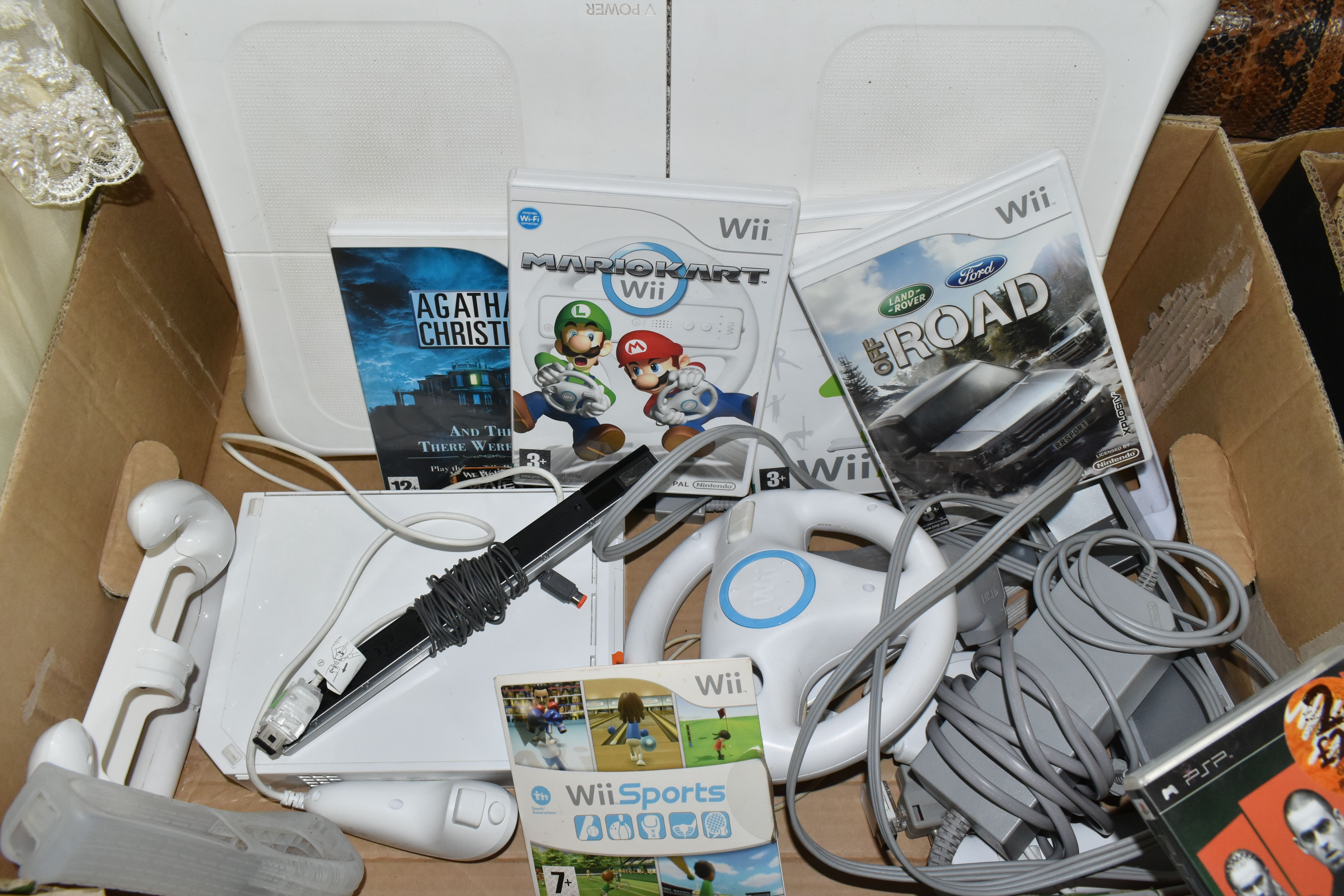 NINTENDO DS, NINTENDO WII, SONY PSP, GAMES, AND ACCESSORIES, games include Mario Kart Wii (Wii), Wii - Image 3 of 10