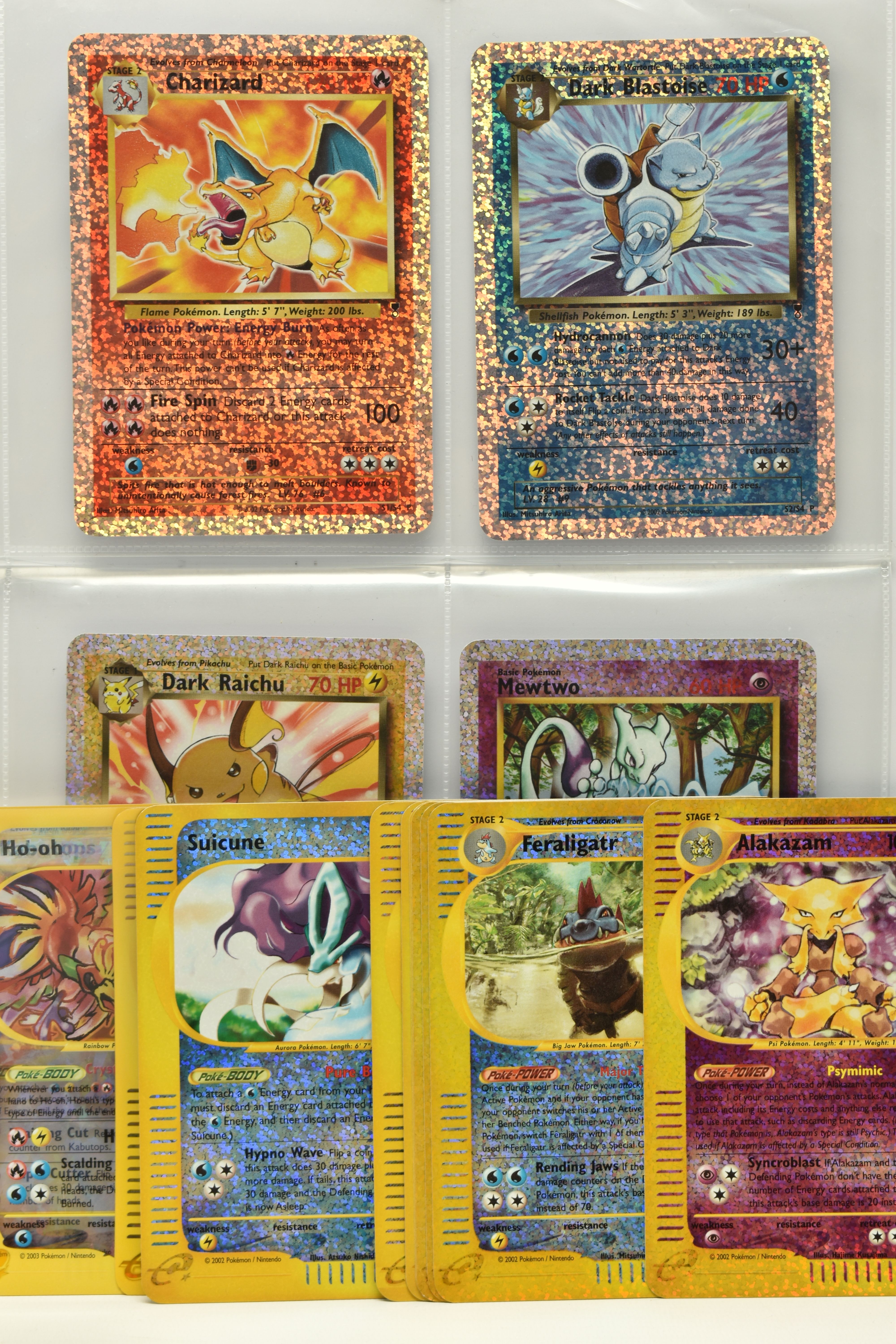POKEMON BOXTOPPERS, all box topper cards for the Legendary Collection and E-Reader sets, E-reader
