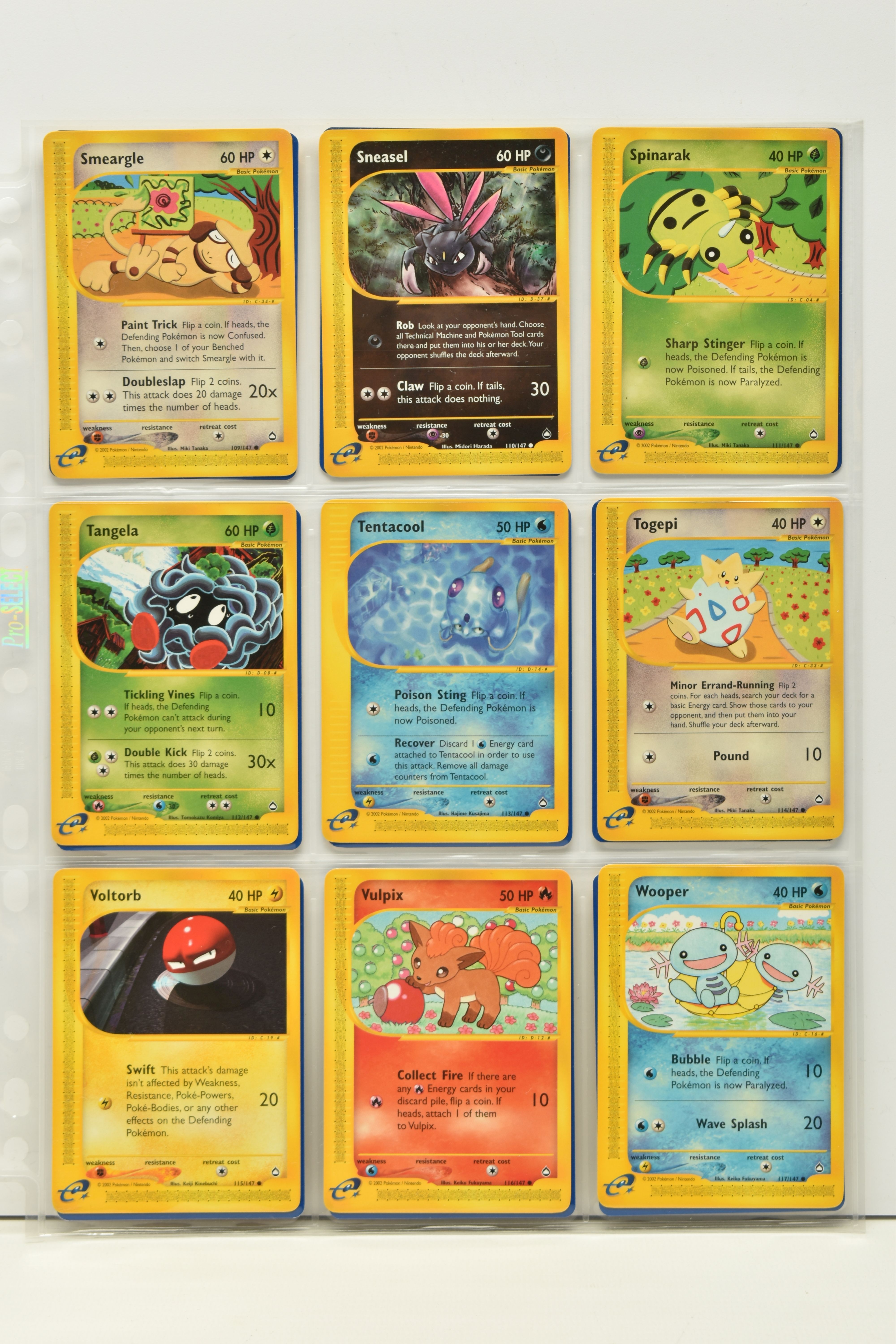 POKEMON COMPLETE AQUAPOLIS MASTER SET, all cards are present, including the secret rare Kingdra, - Image 17 of 38