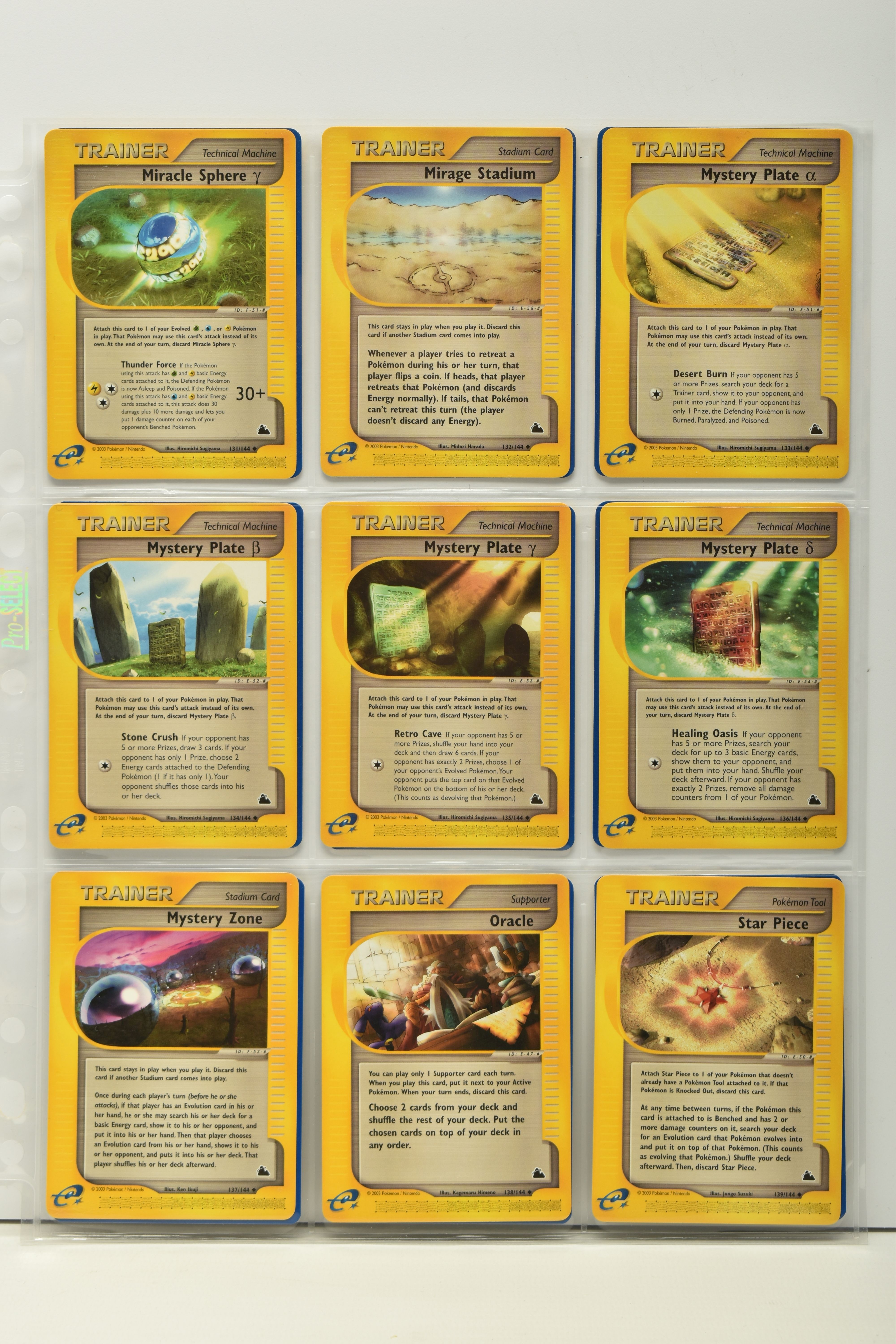 POKEMON COMPLETE SKYRIDGE MASTER SET, all cards are present, including all the secret rare cards and - Image 19 of 37