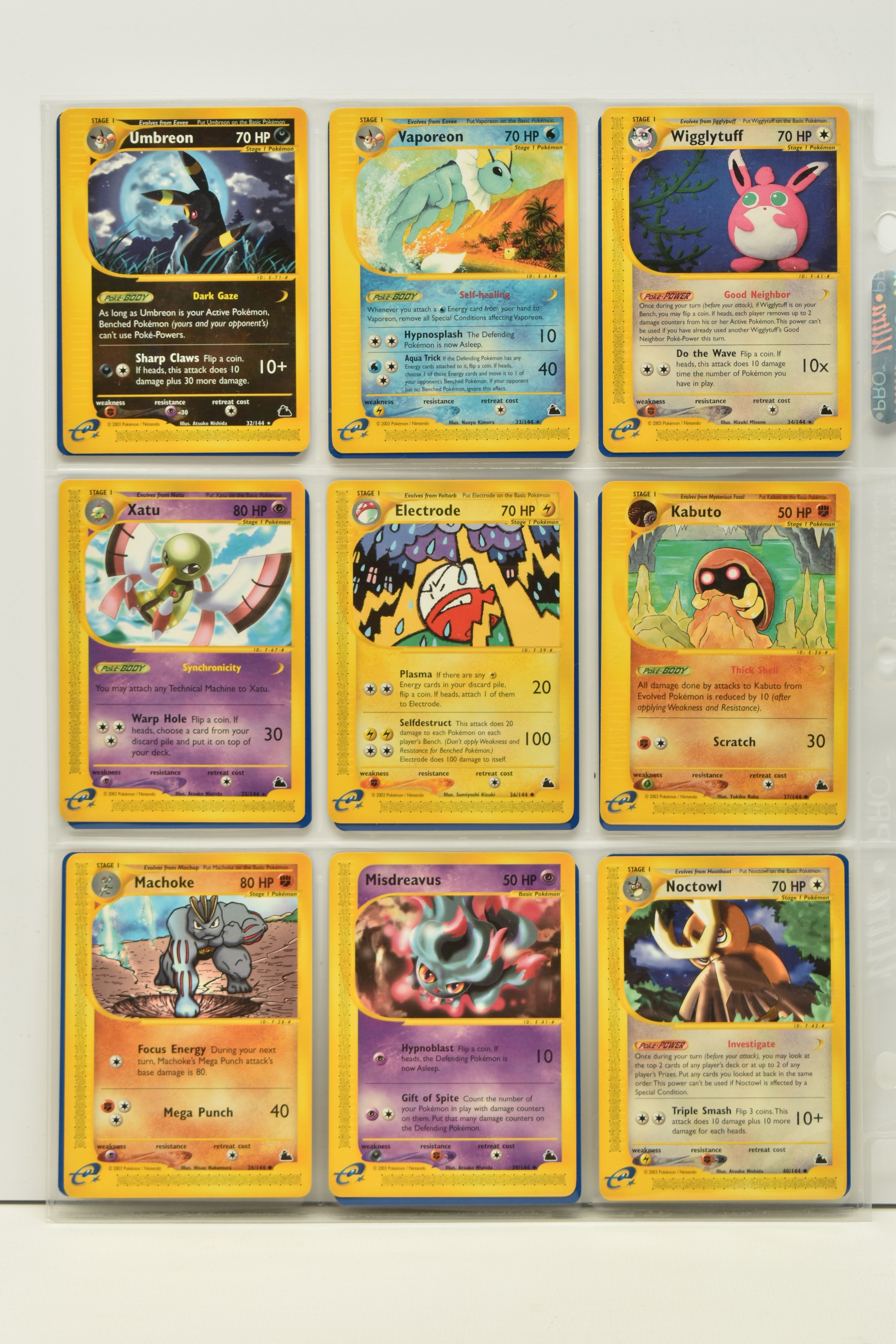 POKEMON COMPLETE SKYRIDGE MASTER SET, all cards are present, including all the secret rare cards and - Image 8 of 37