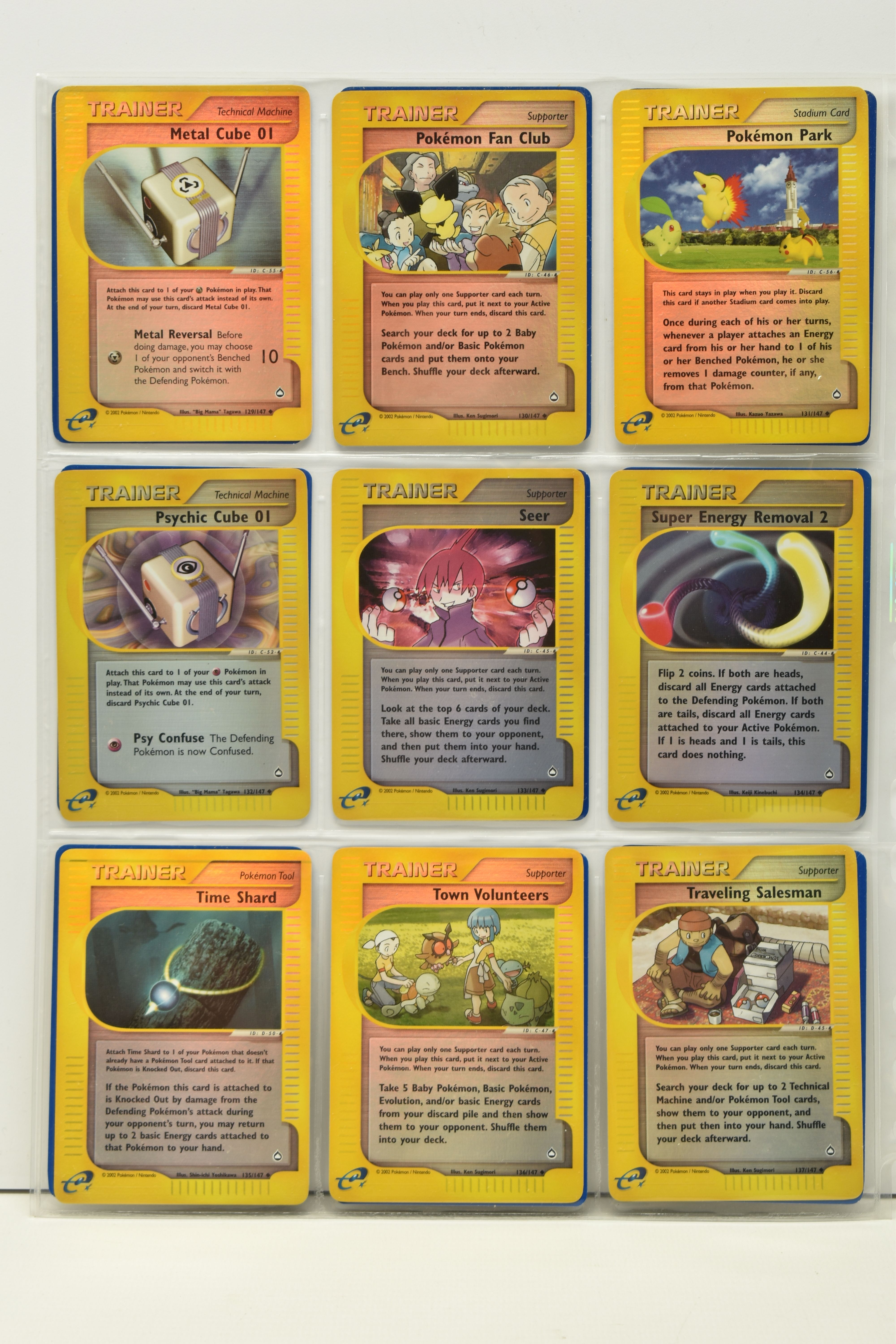 POKEMON COMPLETE AQUAPOLIS MASTER SET, all cards are present, including the secret rare Kingdra, - Image 36 of 38