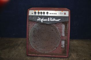 A HUGHES AND KETTNER BASS FORCE 100W BASS COMBO with single 15in speaker (PAT pass, working but