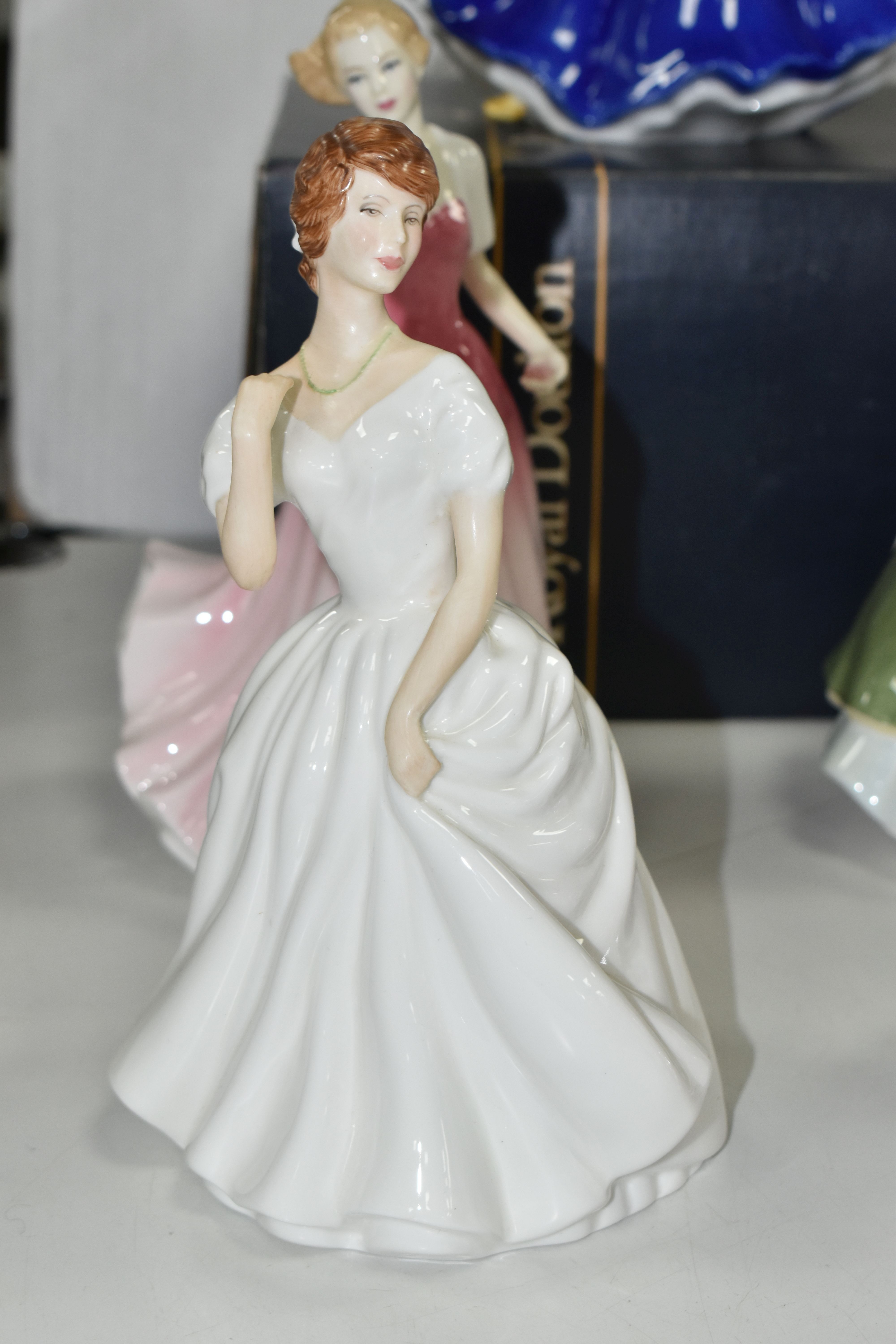 SIX ROYAL DOULTON FIGURINES, comprising Becky HN2740, Patricia HN2715, My Best Friend HN3011, - Image 3 of 8