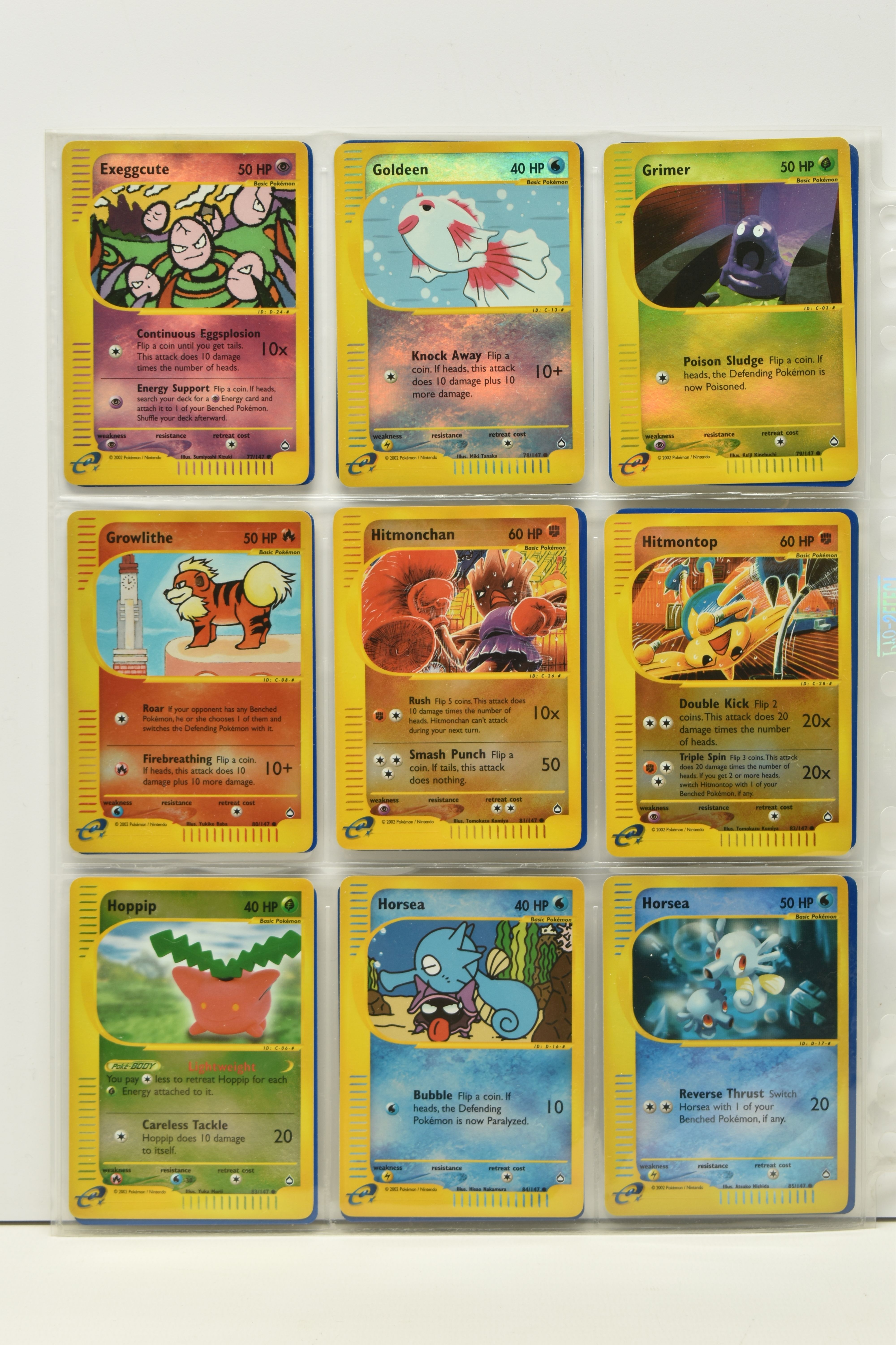 POKEMON COMPLETE AQUAPOLIS MASTER SET, all cards are present, including the secret rare Kingdra, - Image 30 of 38