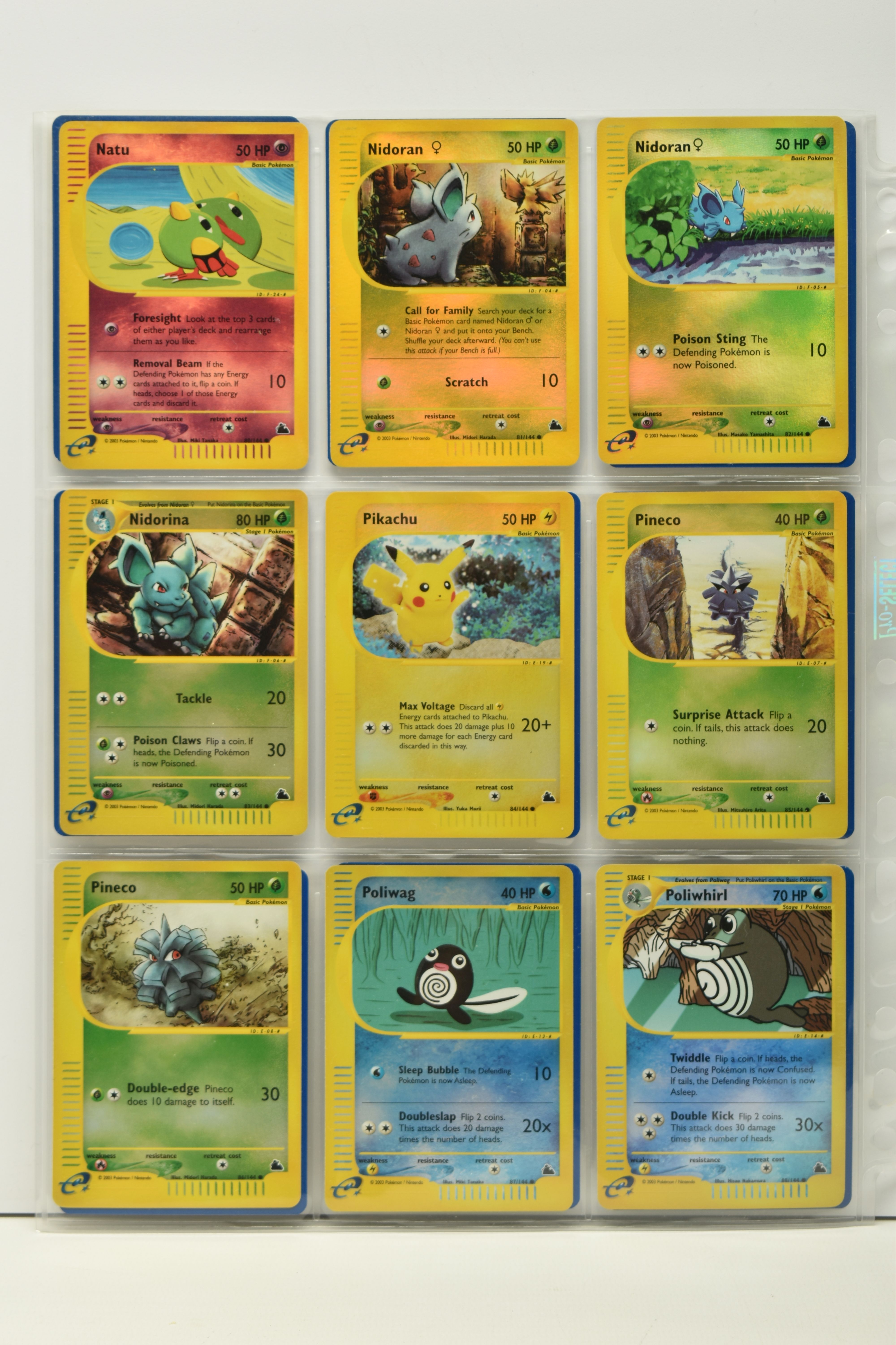 POKEMON COMPLETE SKYRIDGE MASTER SET, all cards are present, including all the secret rare cards and - Image 30 of 37