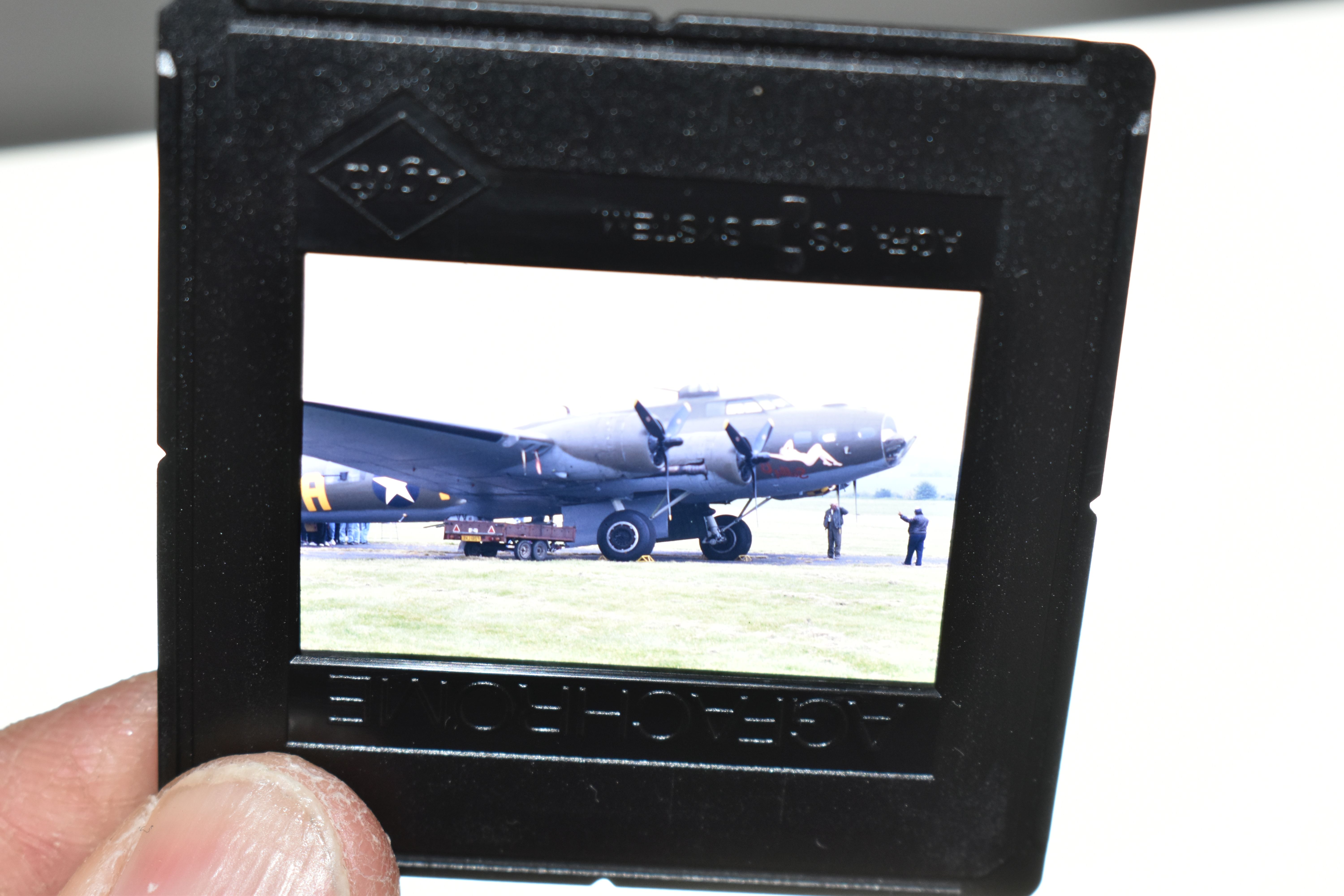 A COLLECTION OF COLOUR AIRCRAFT SLIDES, assorted aircraft and helicopter slides from the late - Image 7 of 9