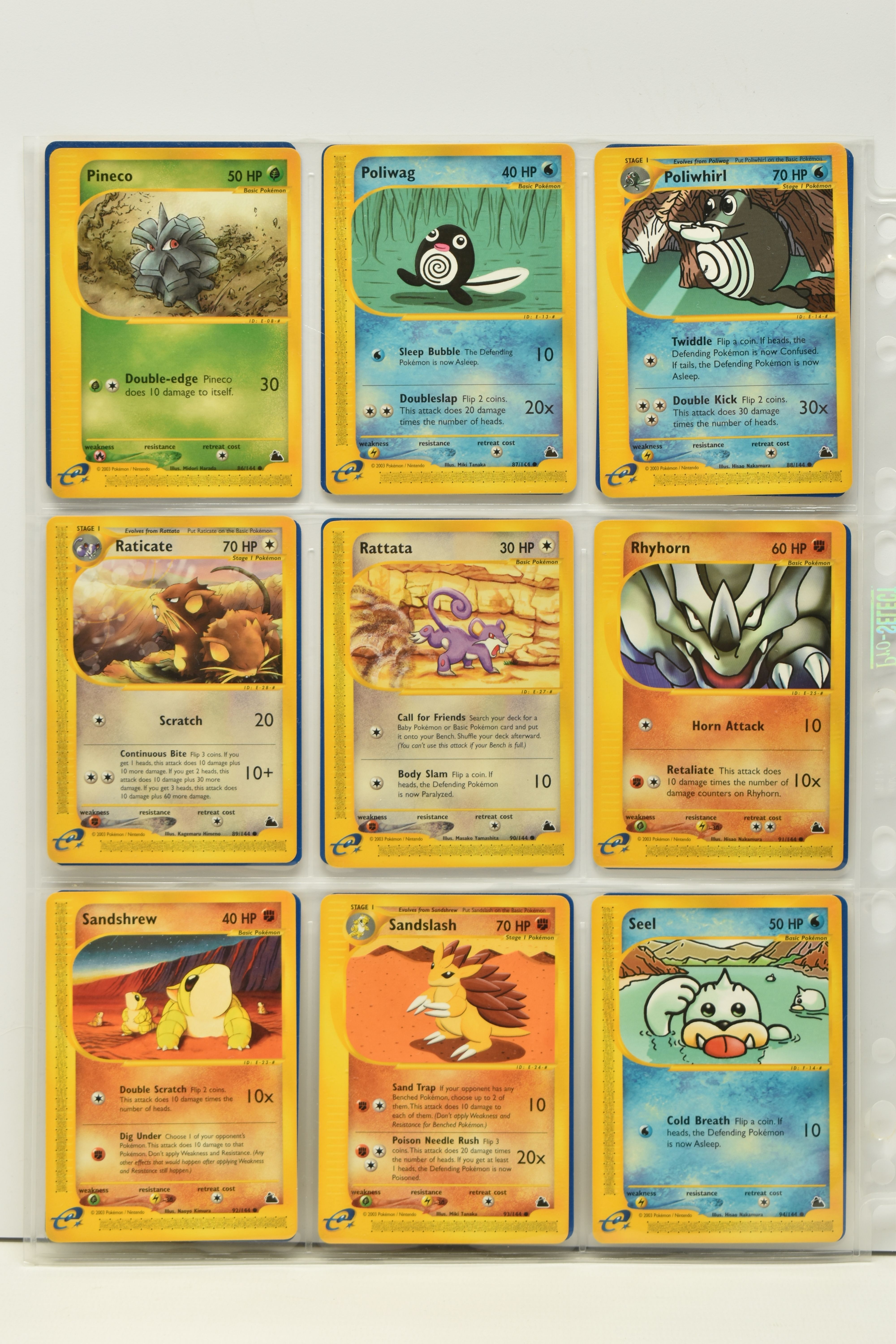 POKEMON COMPLETE SKYRIDGE MASTER SET, all cards are present, including all the secret rare cards and - Image 14 of 37