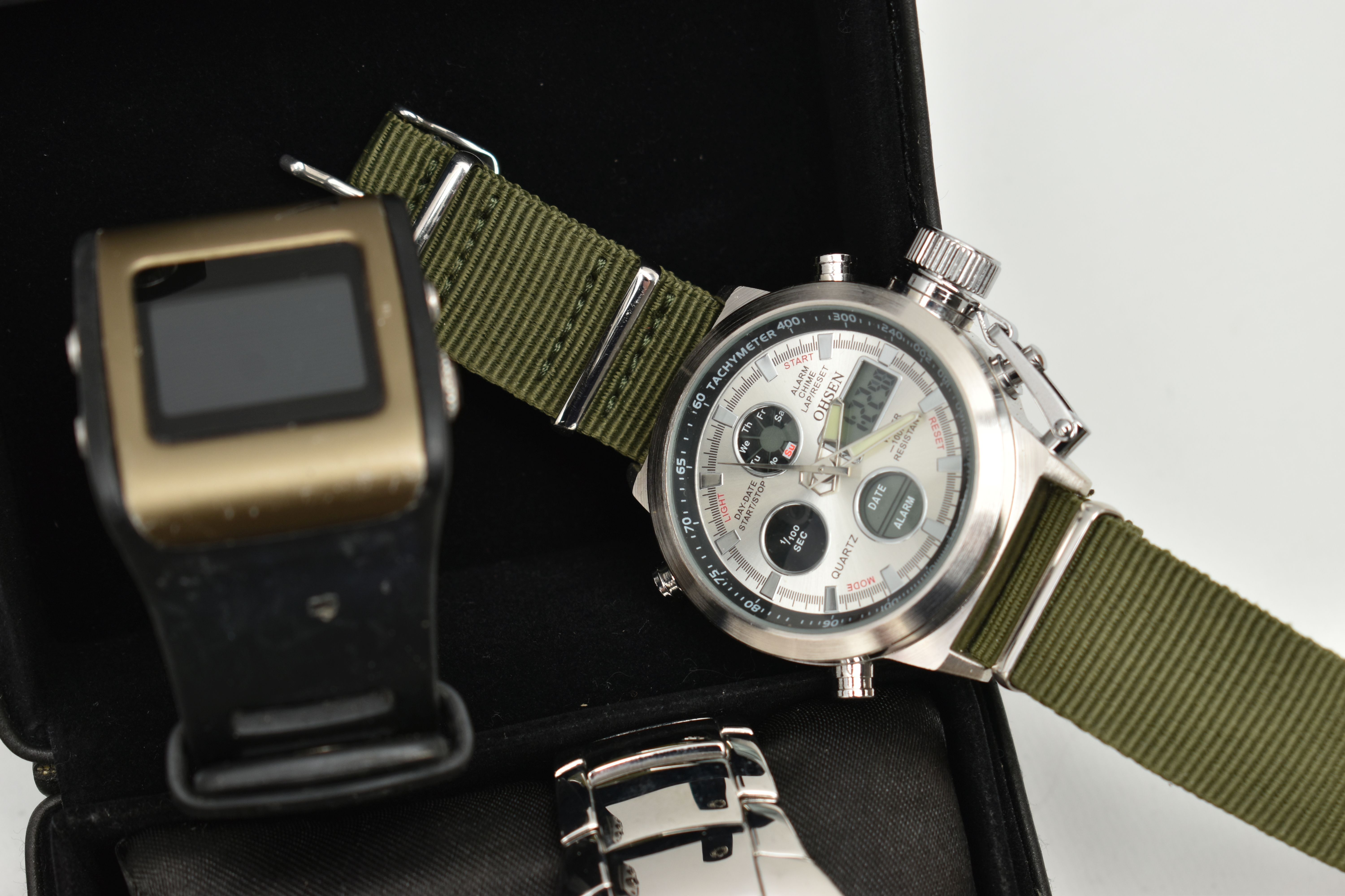 AN ASSORTMENT OF WRISTWATCHES, to include a gold plated 'Swatch Irony' wristwatch SR726SW, a ' - Image 7 of 7