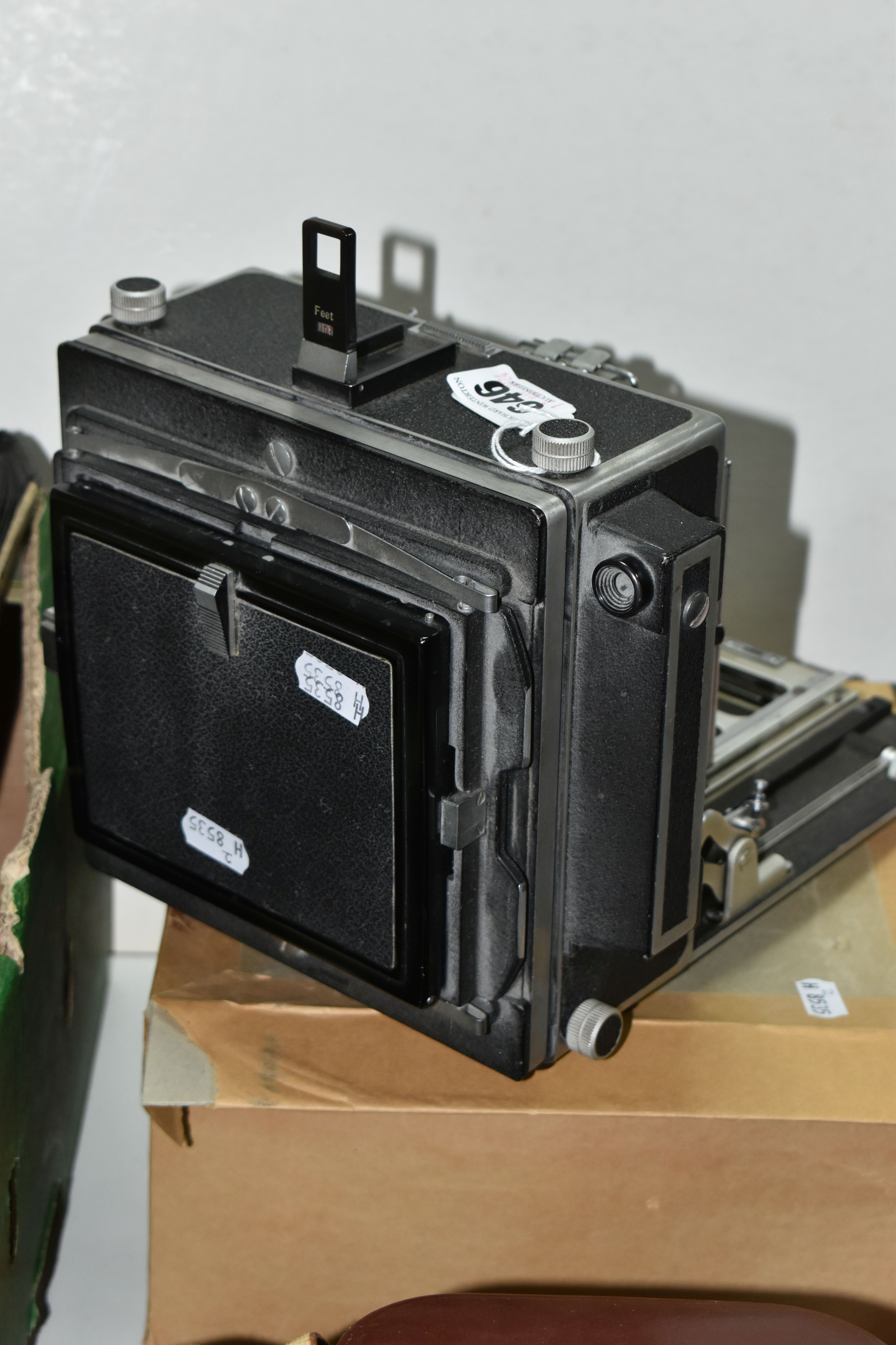 AN MPP MICRO TECHNICAL 5X4 INCH FILM CAMERA, together with a Schneider- Kreuznach Xenar 180mm f4.5 - Image 4 of 6