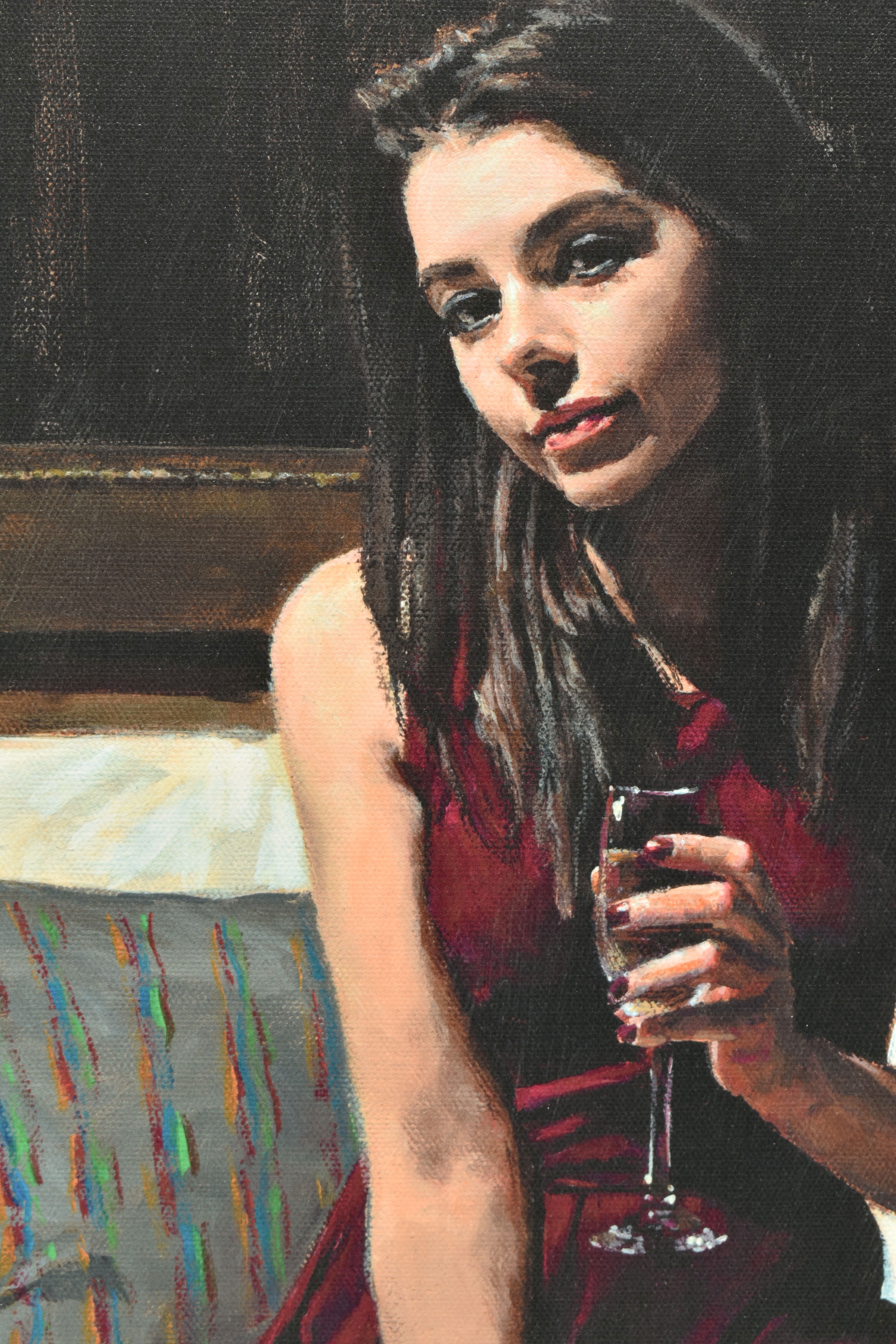 FABIAN PEREZ (ARGENTINA 1967) 'BELLA', a signed limited edition portrait of a female figure - Image 3 of 7