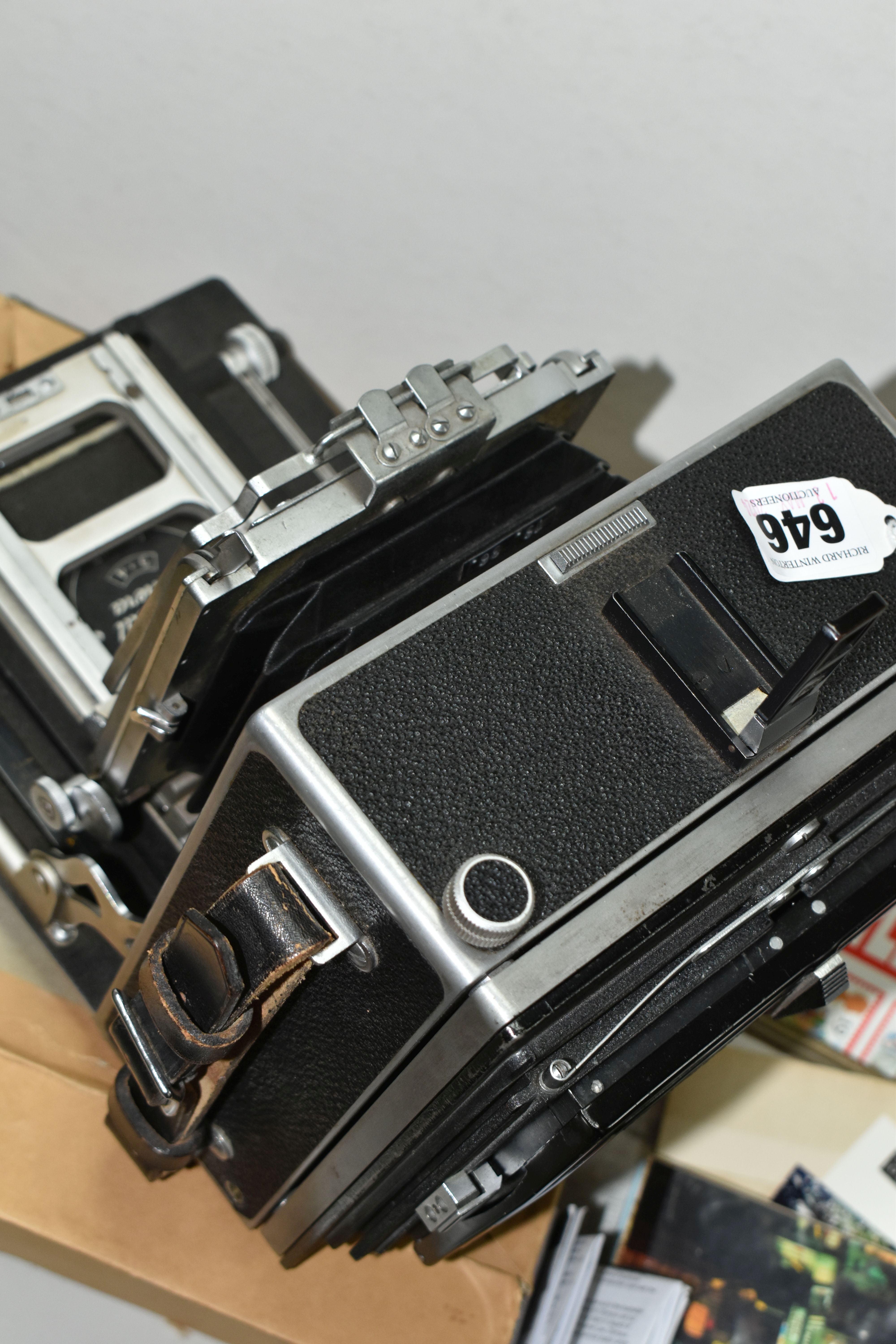 AN MPP MICRO TECHNICAL 5X4 INCH FILM CAMERA, together with a Schneider- Kreuznach Xenar 180mm f4.5 - Image 6 of 6