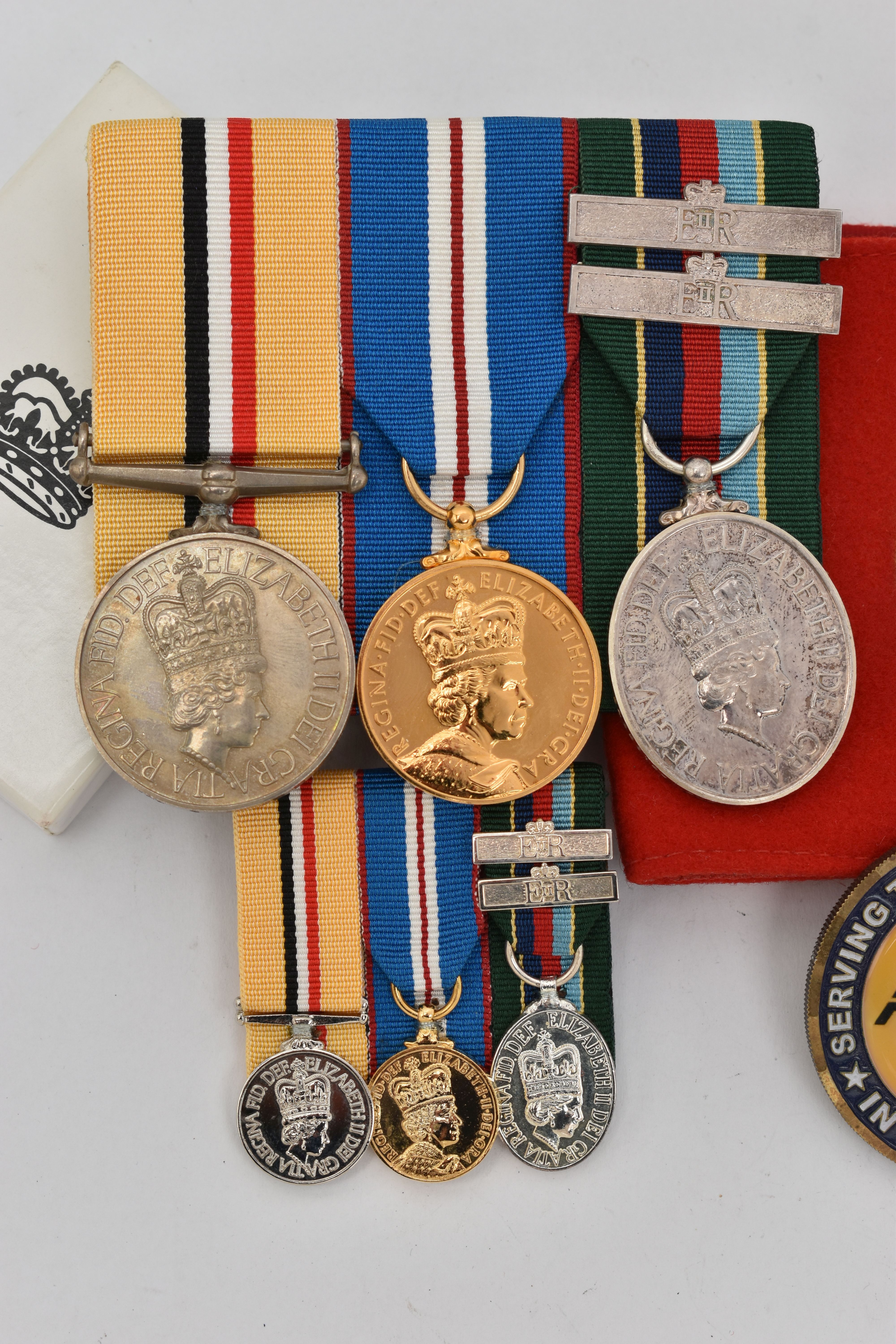 MEDAL GROUP, to include a set of three Queen Elizabeth II medals, awarded to '24525128 CPL C T JONES - Image 2 of 8