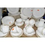 LARGE QUANTITY OF ROYAL WORCESTER CONTESSA DESIGN DINNERWARE, circa 1982, including twelve dinner