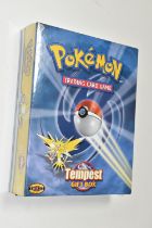 POKEMON TEMPEST GIFT BOX SEALED, seal has small punch hole shaped circles but is otherwise
