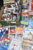 A QUANTITY OF ASSORTED FOOTBALL PROGRAMMES, majority are 1970s and 1980s Aston Villa home