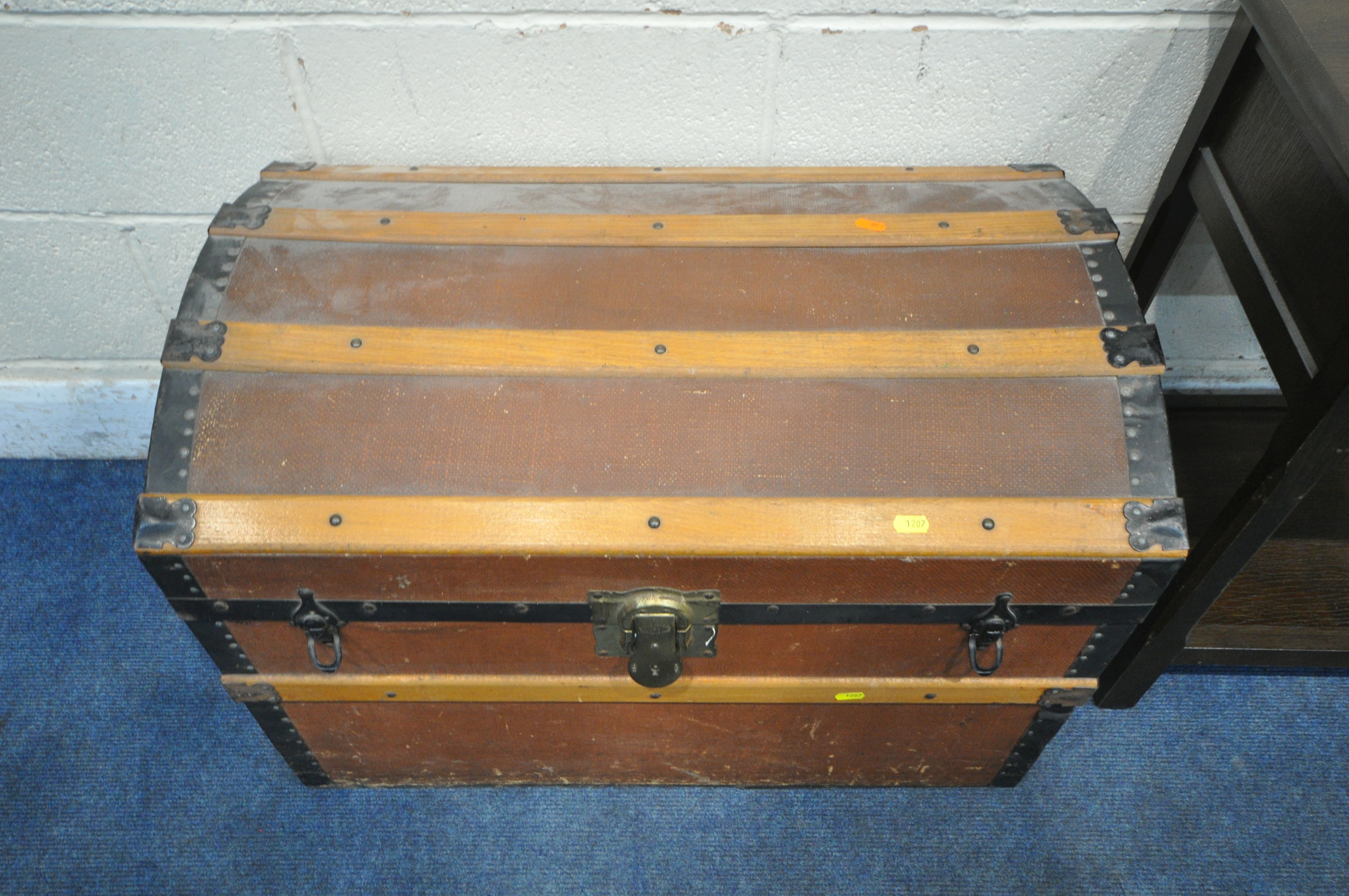 A 20TH CENTURY OAK LAMP TABLE, with a single frieze drawer, raised on chamfered legs, united by an - Image 5 of 5