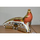 A ROYAL CROWN DERBY SIGNATURE EDITION PAPERWEIGHT, 'Golden Pheasant - The 250 Collection' to